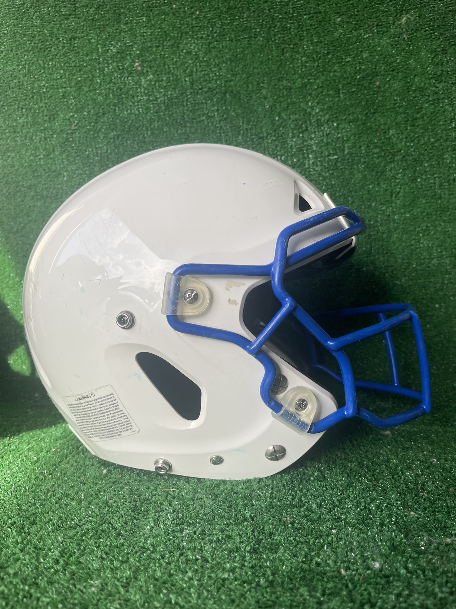 Adult Size A (Medium) Vicis Football Helmet White SidelineSwap