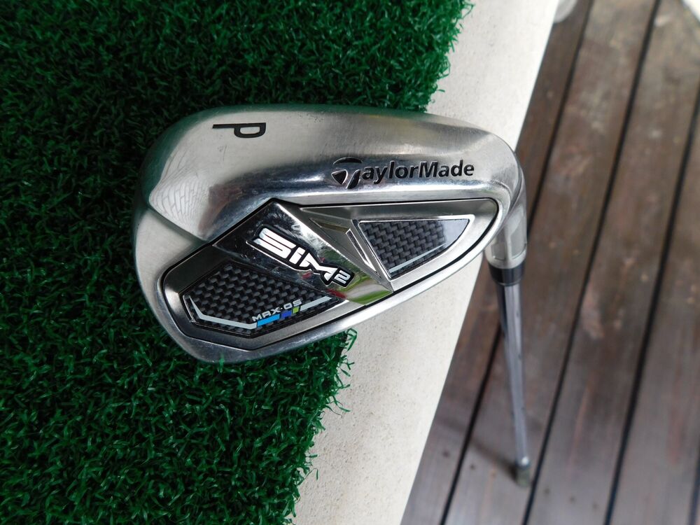 TaylorMade SIM2 MAX OS Pitching Wedge w/ KBS Regular Flex Shaft