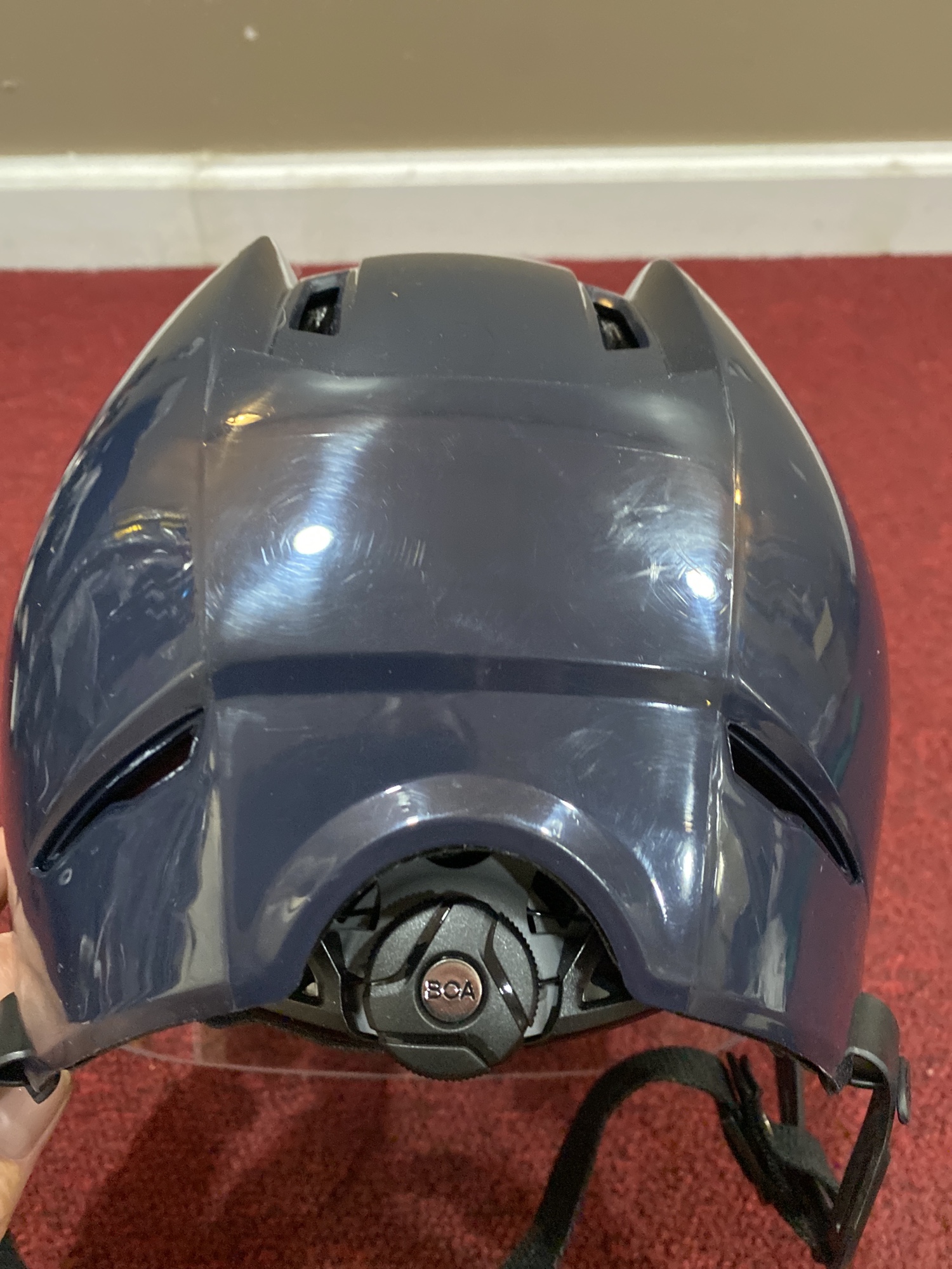 Florida Everblades Warrior Pro Stock Alpha One Pro Helmet Size Small