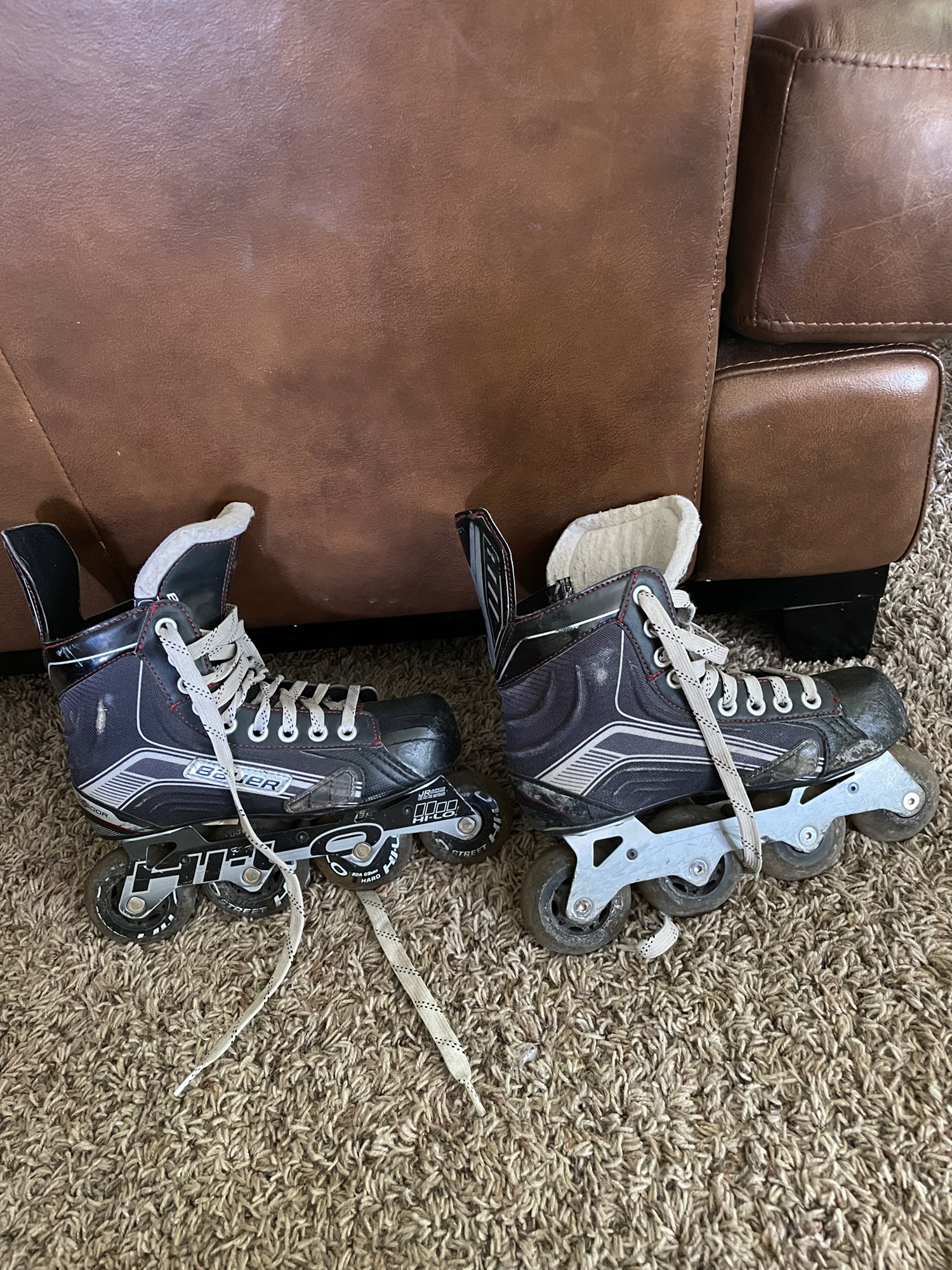 Used Bauer Size 3Vapor 300R Inline Skates SidelineSwap
