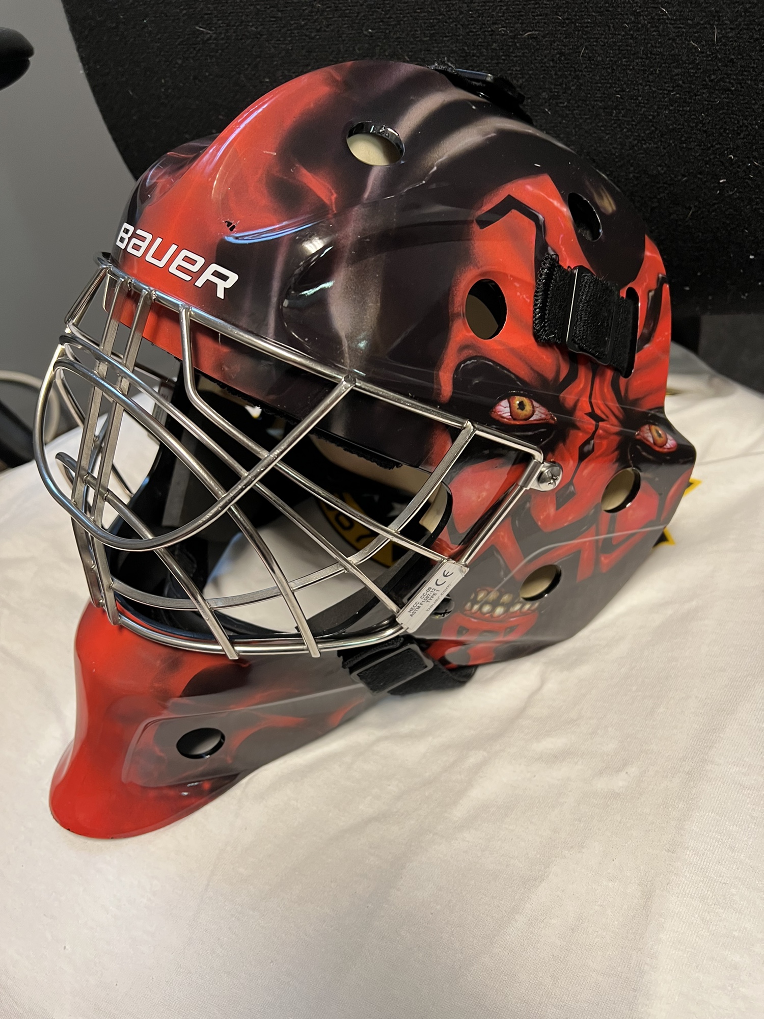 Bauer Darth Maul Edition Sr Large Goalie Helmet SidelineSwap