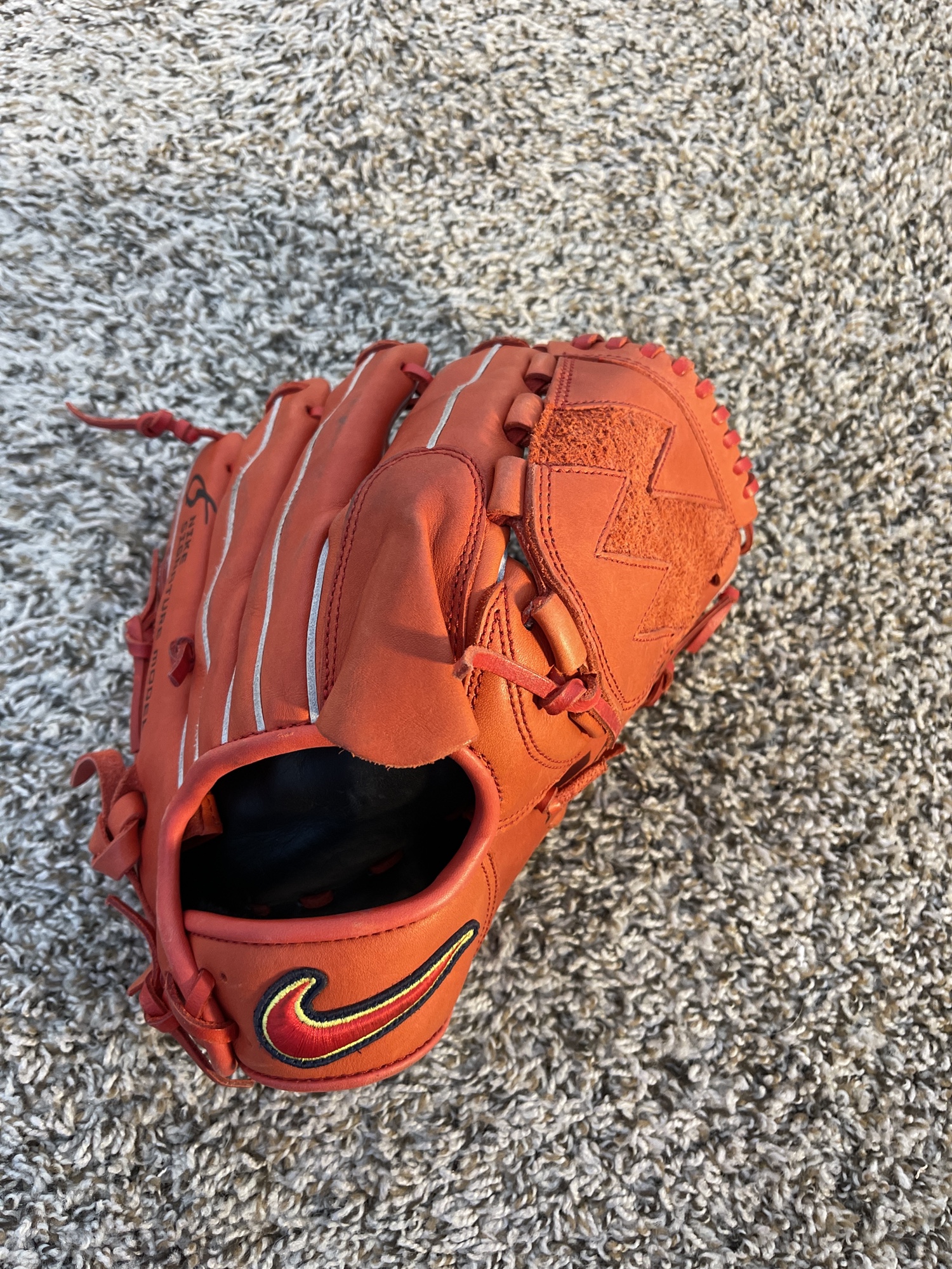 NIKE MATSUZAKA SIGNATURE MODEL 橙色 Nike Matsuzaka Signature Model Glove | SidelineSwap | Buy