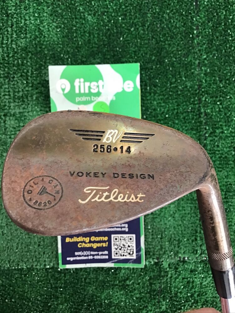 Titleist BV Vokey Oil Can SW 56* Sand Wedge With Steel Shaft SidelineSwap