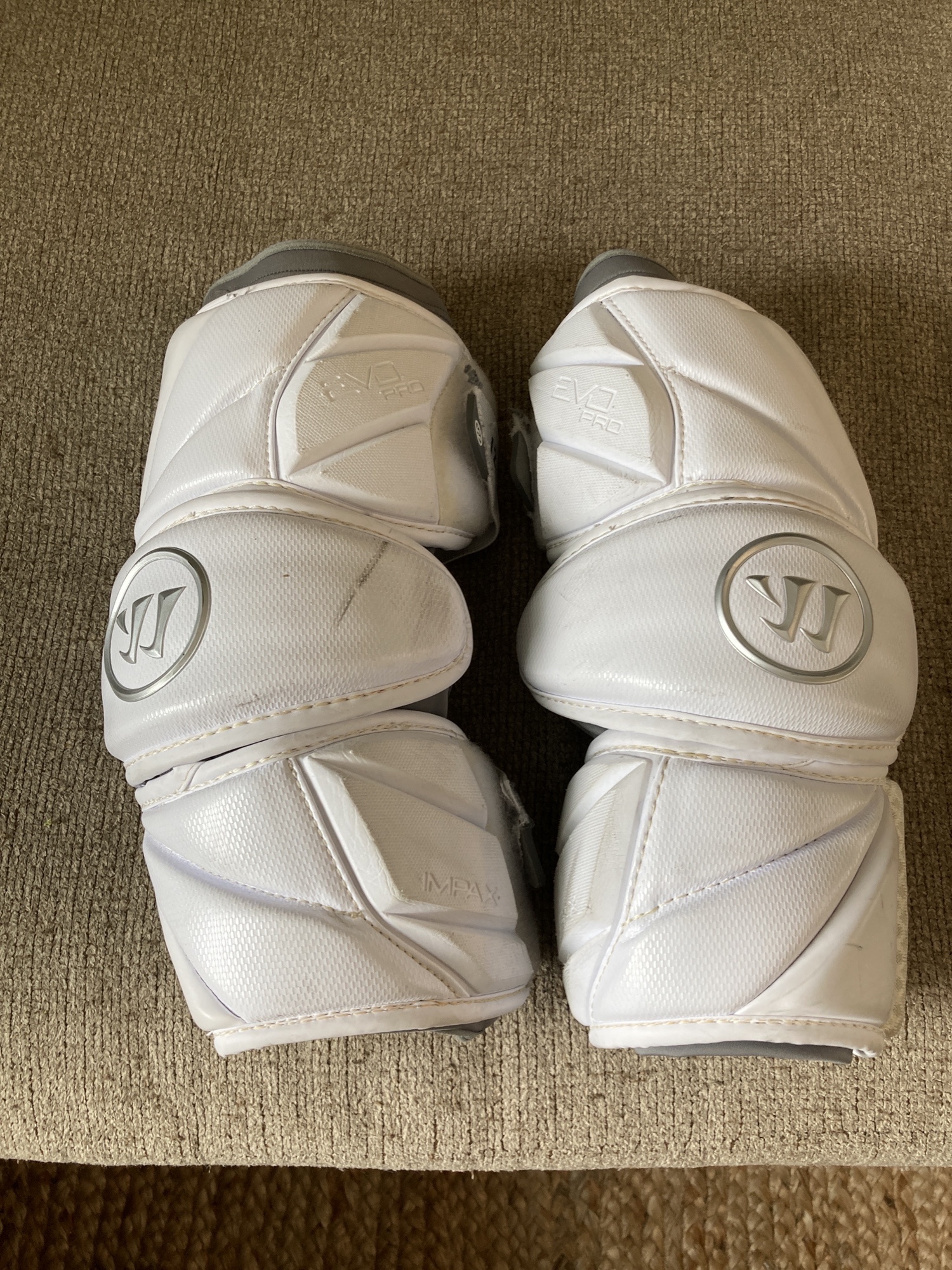 Used Medium/Large Warrior Evo Pro Arm Pads SidelineSwap