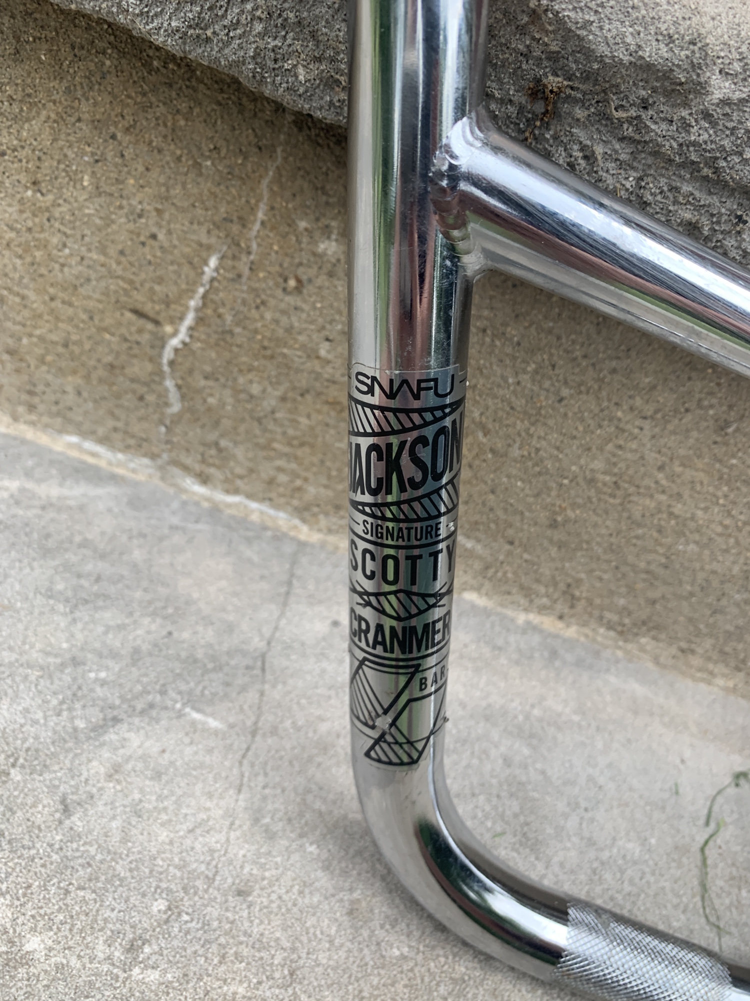SNAFU Magical Forks & Jackson Scotty Cranmer Signature Handlebars