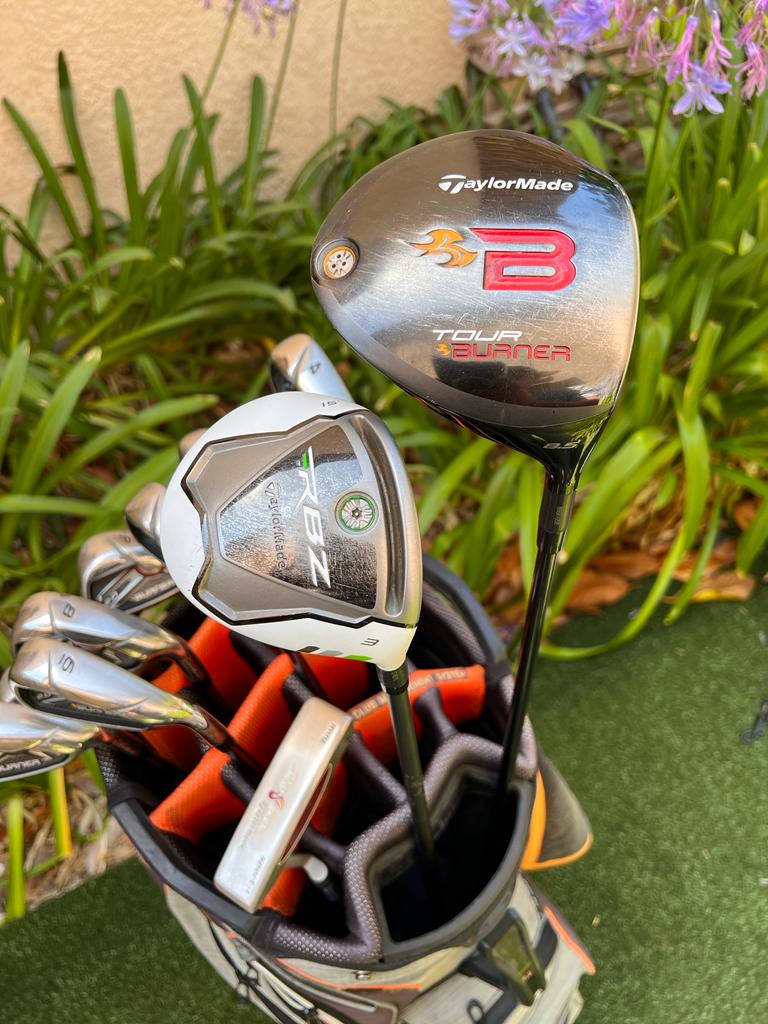 TaylorMade Complete Golf Set, Regular, Burner2.0 Irons, Woods, Putter