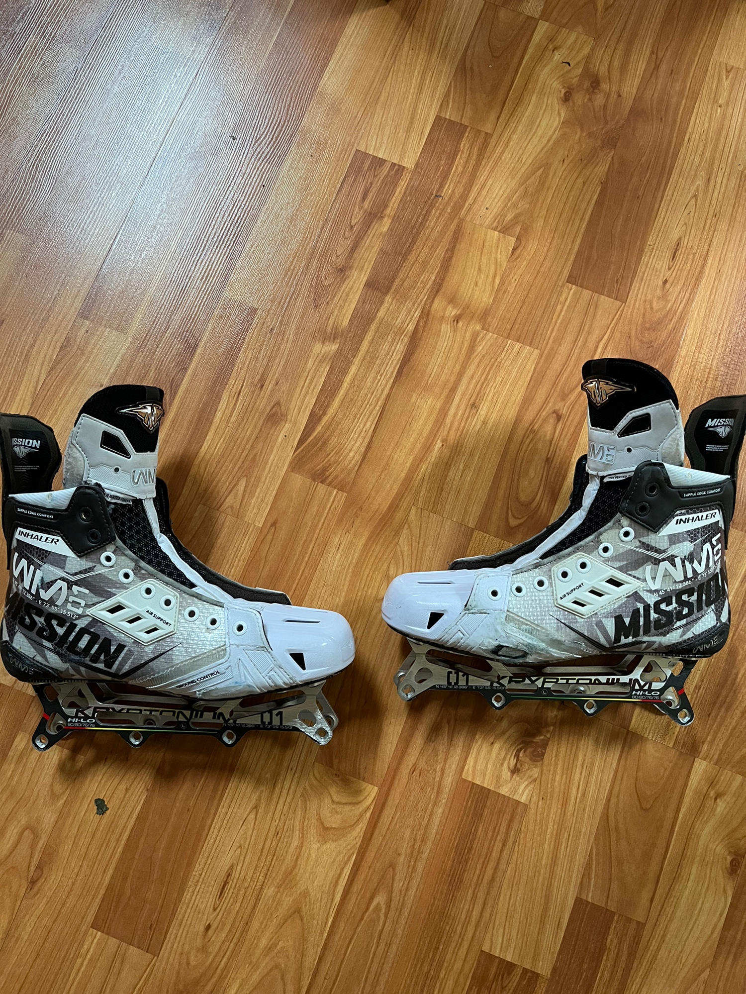 Mission WM01 Skates Size 10D SidelineSwap