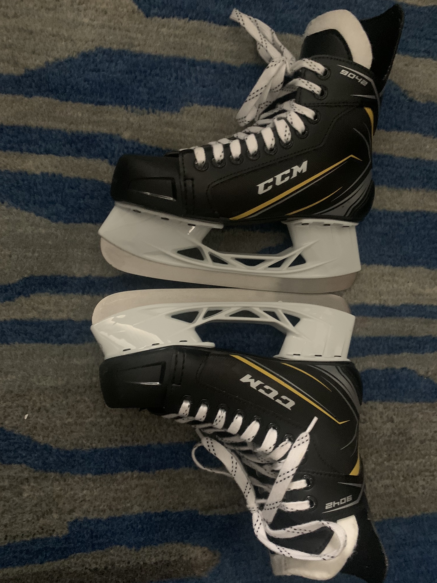 Used CCM Size 5 Tacks 9042 Hockey Skates SidelineSwap