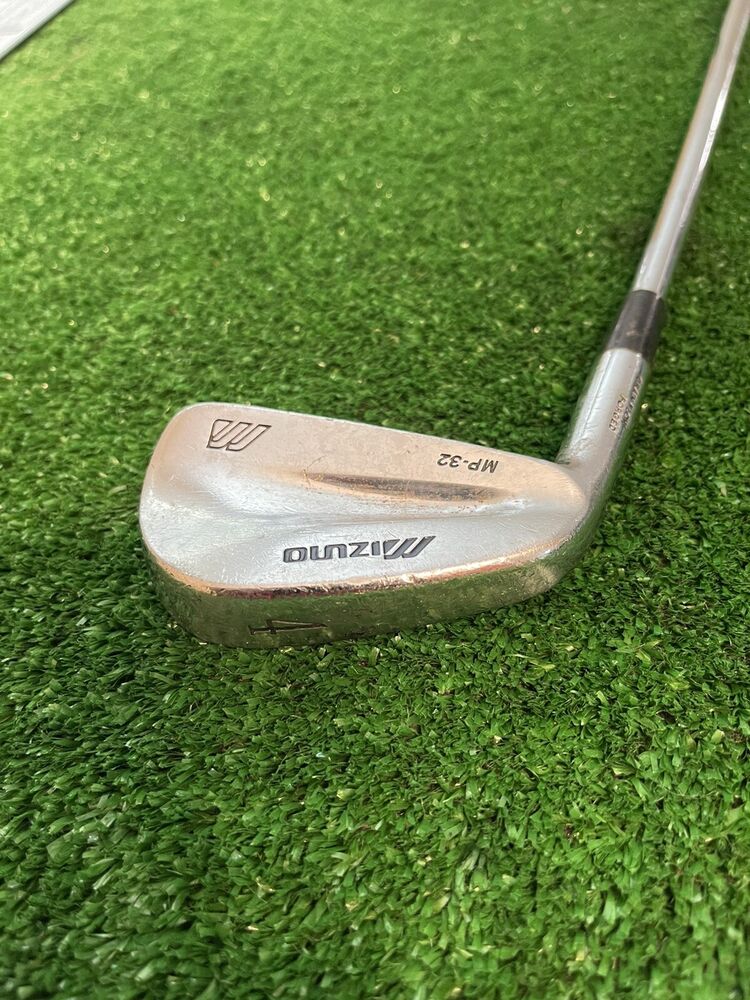 Mizuno MP 32 Lefthanded LH Single 4 Iron With S300 Stiff Steel Shaft