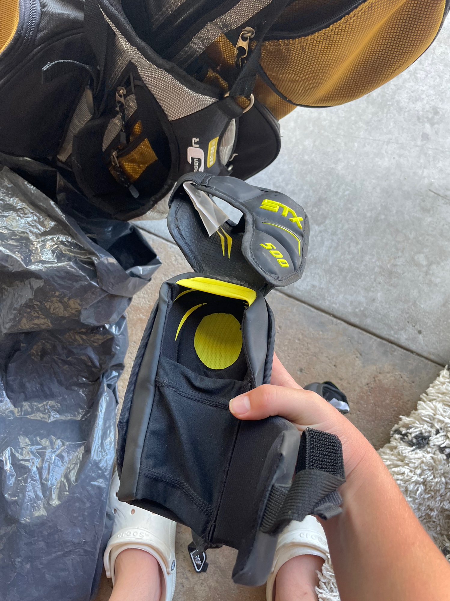 New Large STX Stallion 500 Elbow Pads SidelineSwap