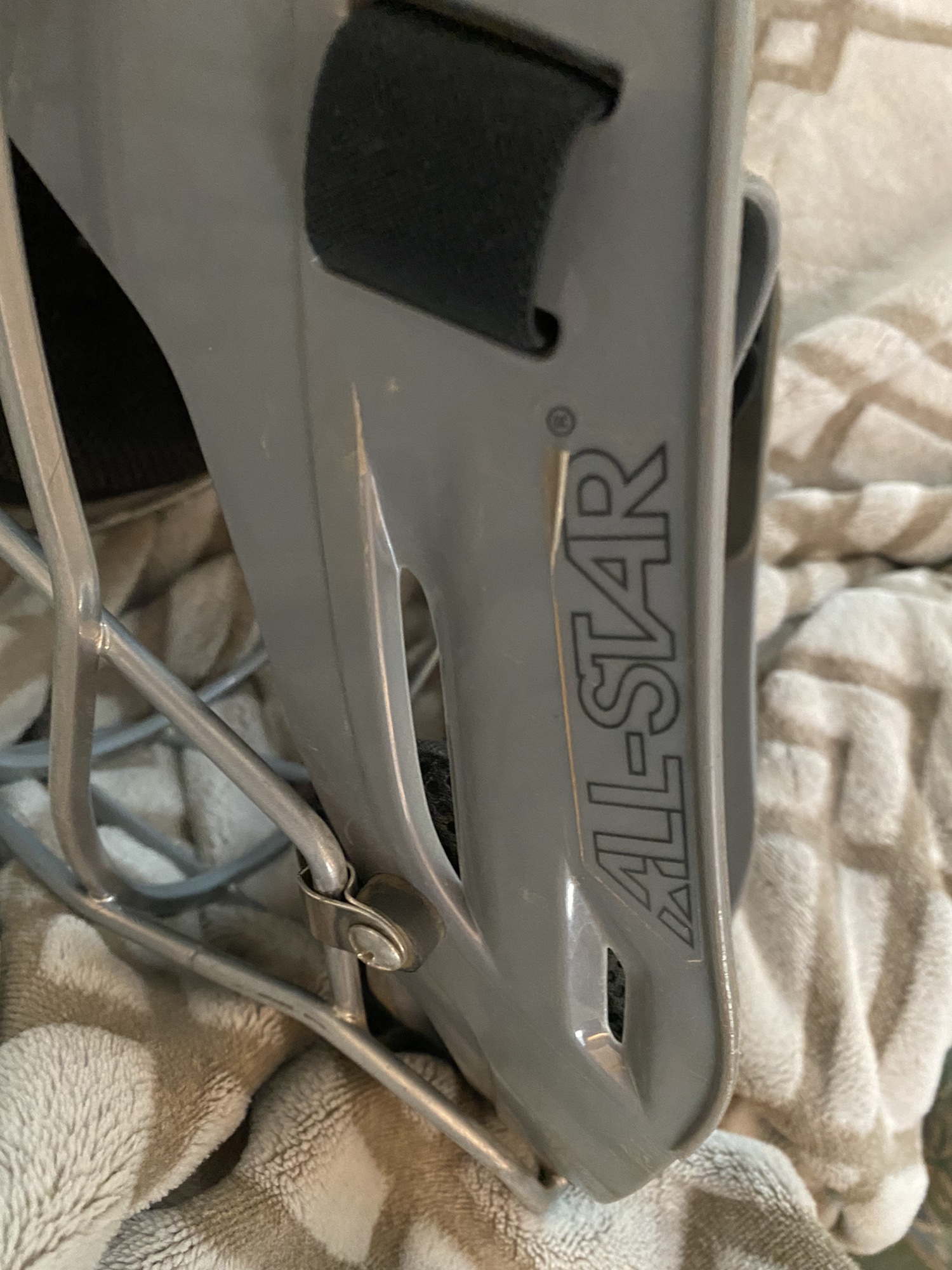 All Star catchers Set red and gray gear 13U SidelineSwap