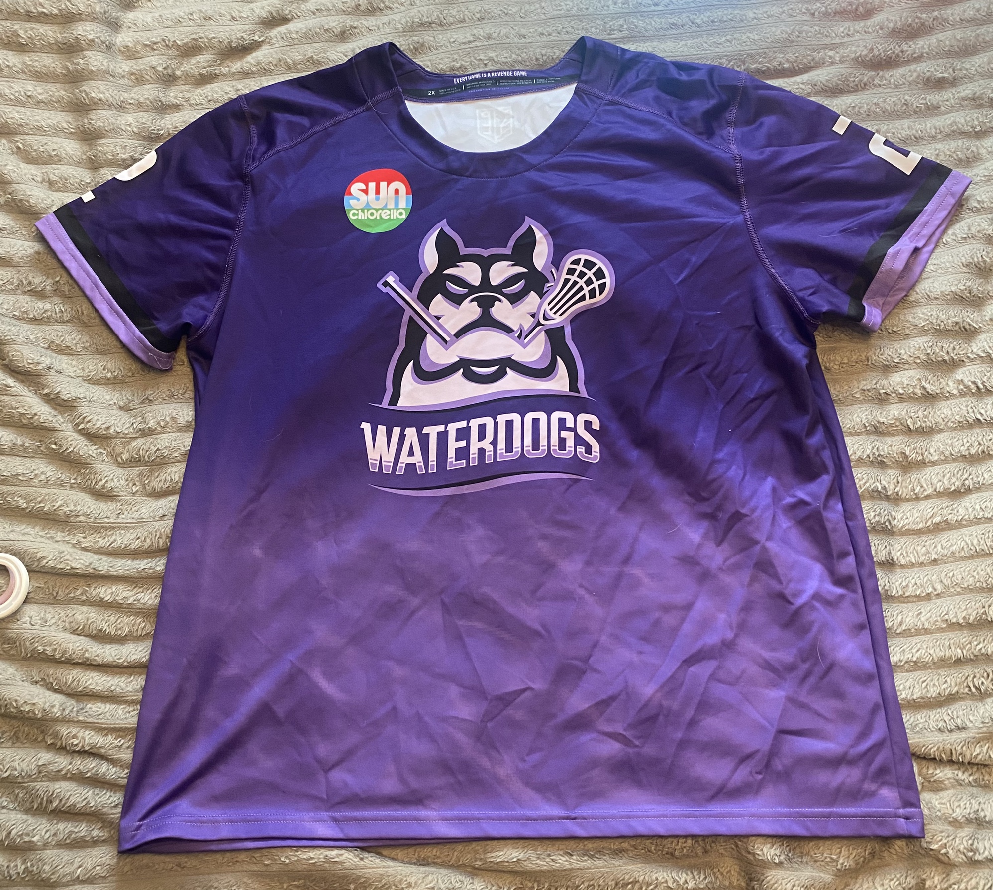 PLL WATERDOGS JERSEY SidelineSwap