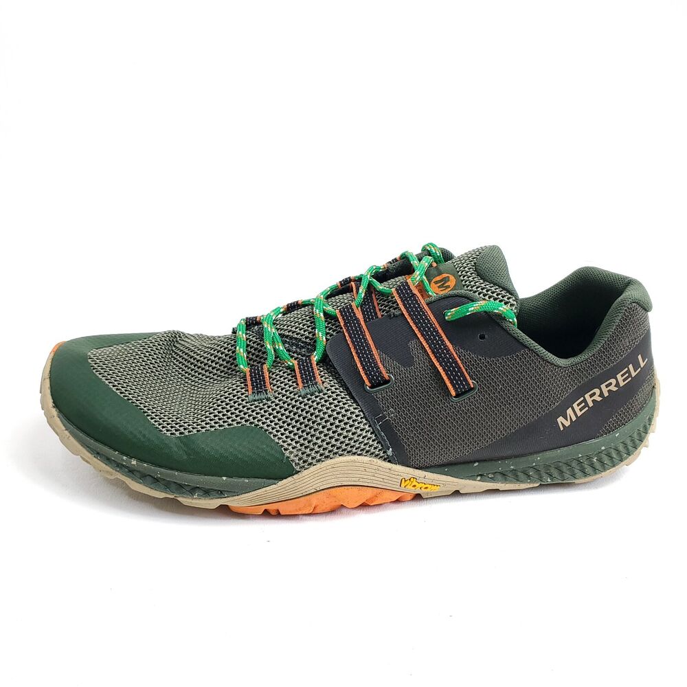 Merrell Shoes Mens Trail Glove 6 Vibram Trail Running Sneakers Size 11