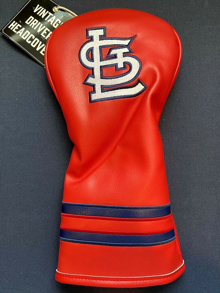 St. Louis Cardinals Vintage Golf 460cc Driver 1W Cover Headcover New
