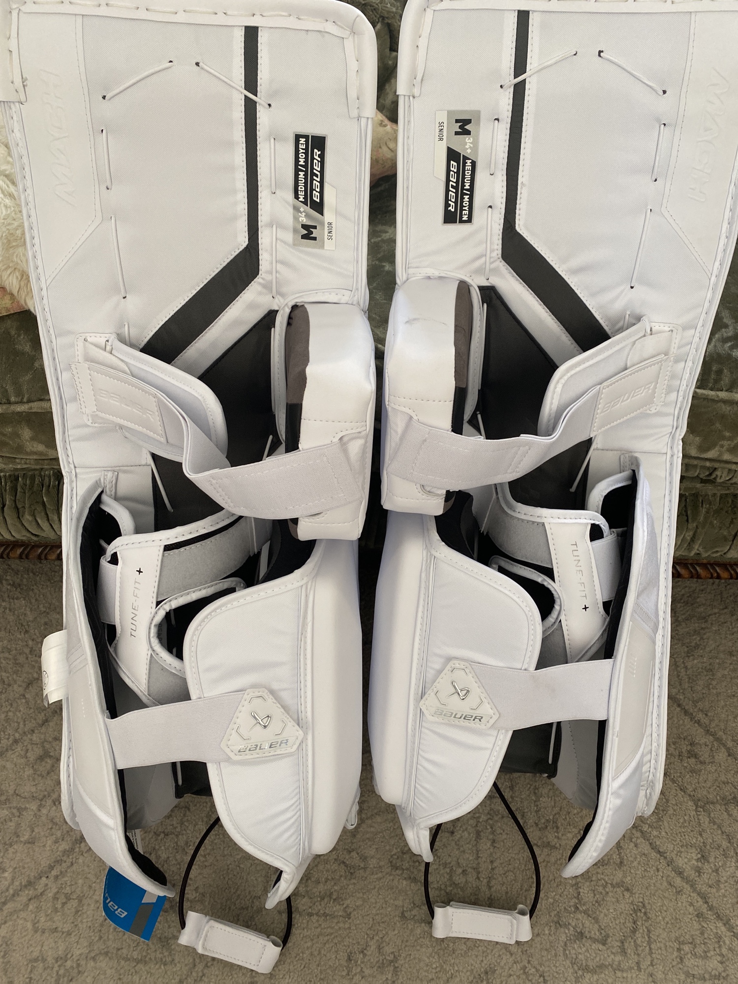 Bauer Supreme Mach Goal Pads SidelineSwap