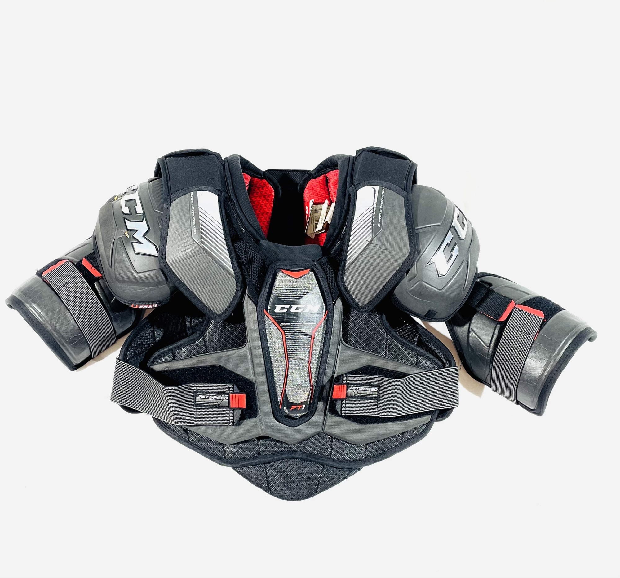 Senior Medium CCM JetSpeed FT1 Shoulder Pads SidelineSwap