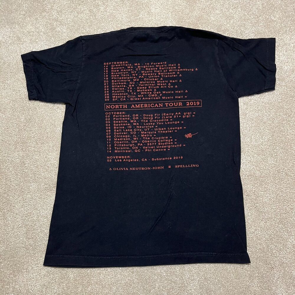 Boy Harsher T Shirt Men Medium Adult Black Electronic Music Concert Tour 2019 SidelineSwap