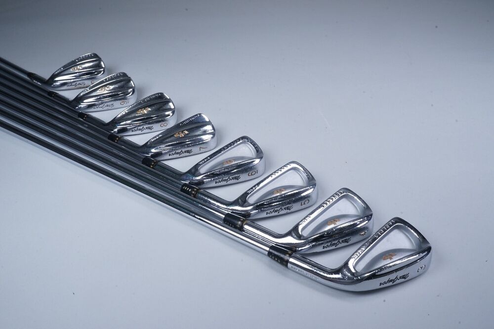 MACGREGOR VIP V FOIL IRON SET 3PW W/ RIFLE FLIGHTED FCM 5.0 STEEL