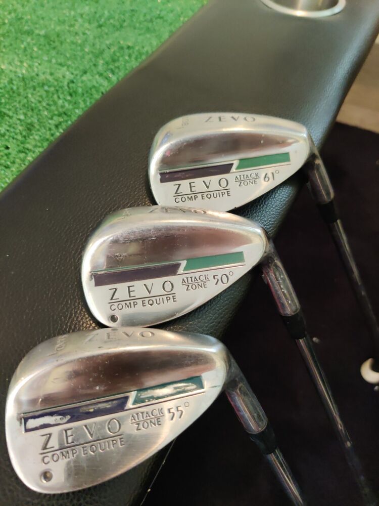 Zevo Comp Equipe SandGapLob Wedge Set Steel Shafts SidelineSwap