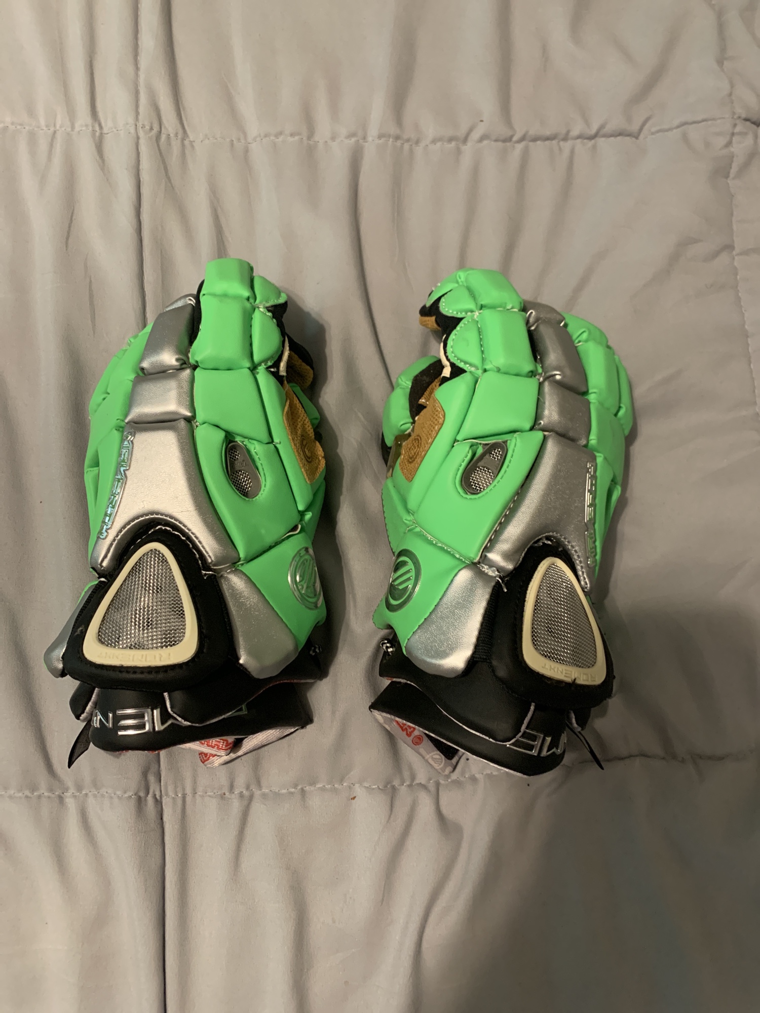 Rare New Adrenaline BlackCard Issued Maverik 13" Rome NXT Lacrosse Gloves SidelineSwap