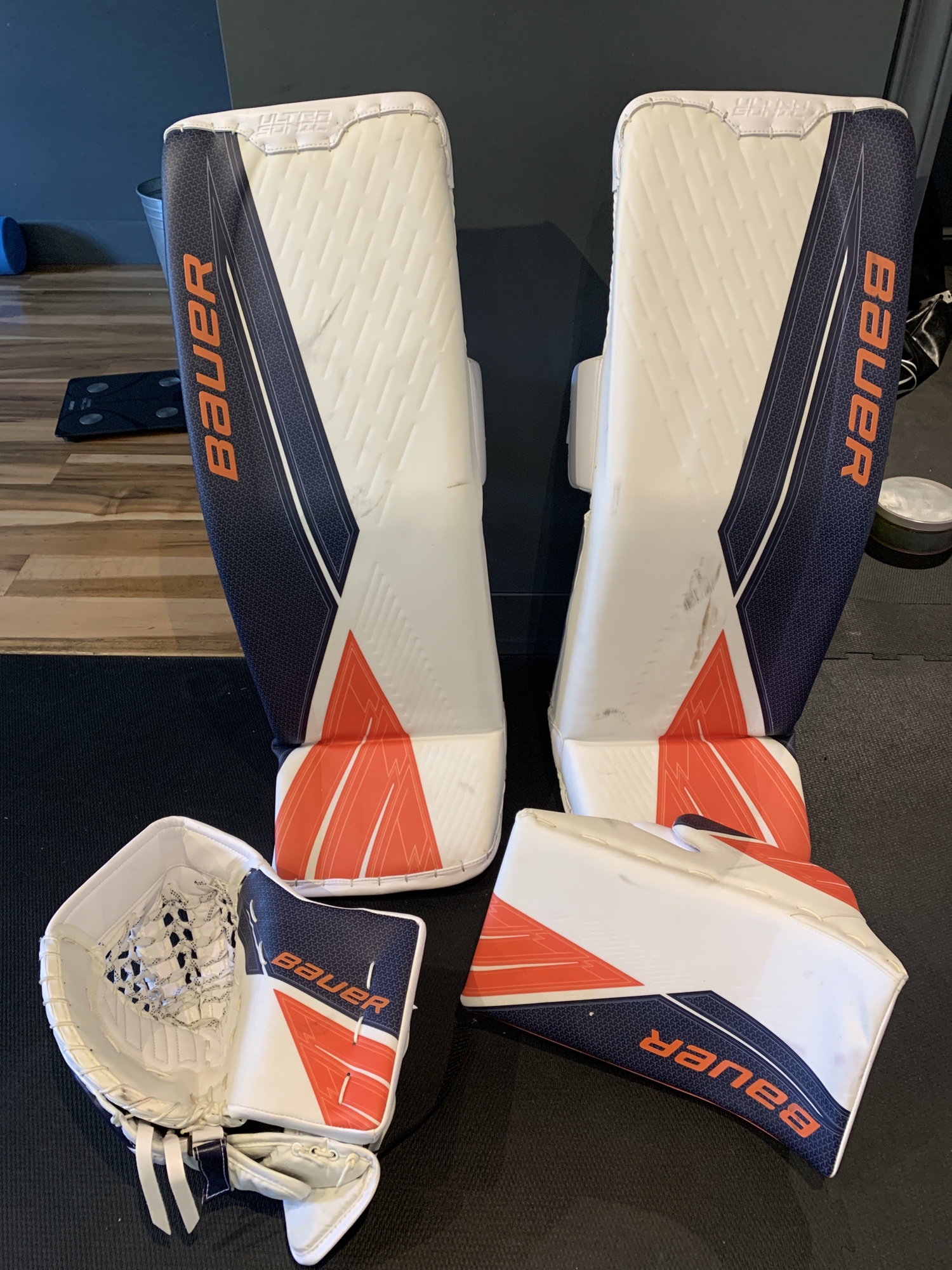 34" Full Right Pro Stock Ultrasonic Goalie Full Set SidelineSwap