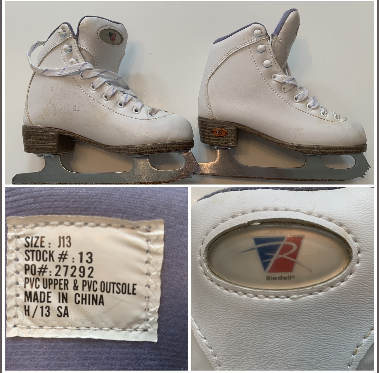 Used Riedell Figure Skates Size 13 SidelineSwap