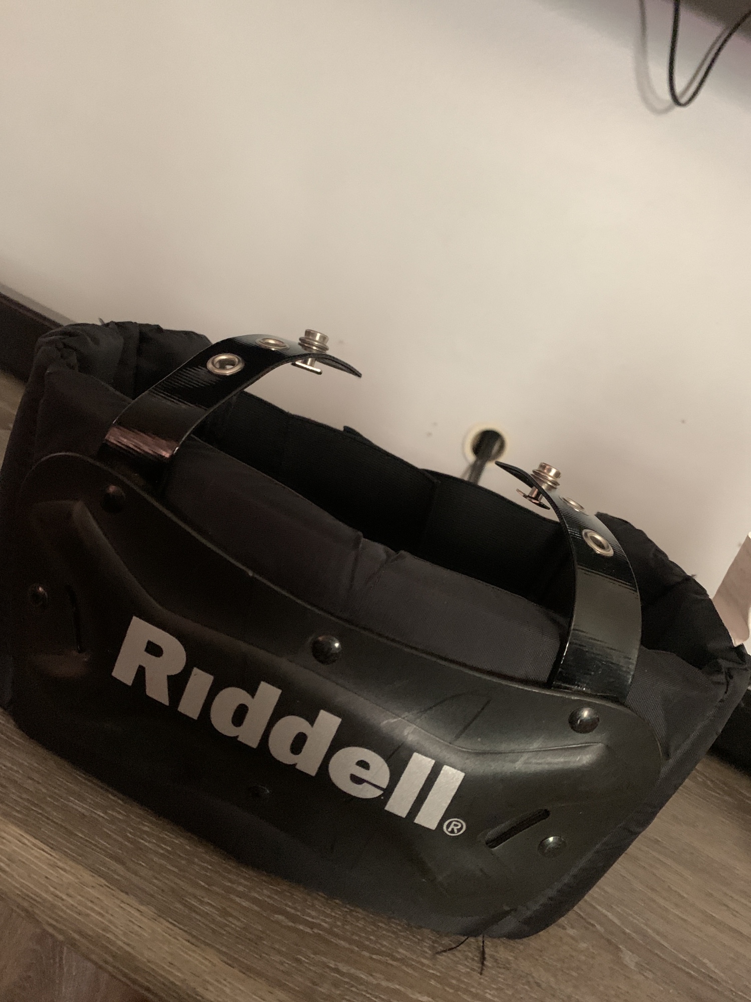 Used Riddell Backplate Velcro Front Rib Pads SidelineSwap