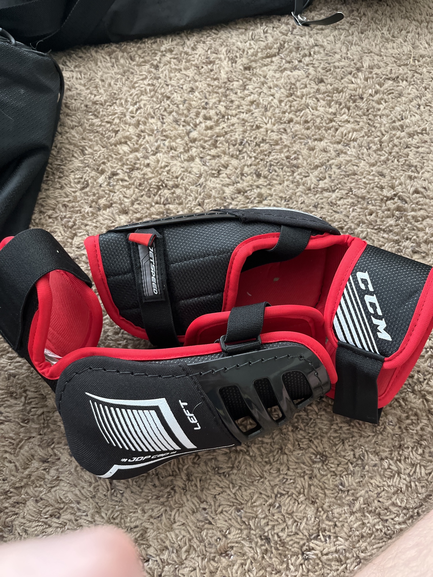 Used Large CCM JetSpeed FT350 Elbow Pads SidelineSwap