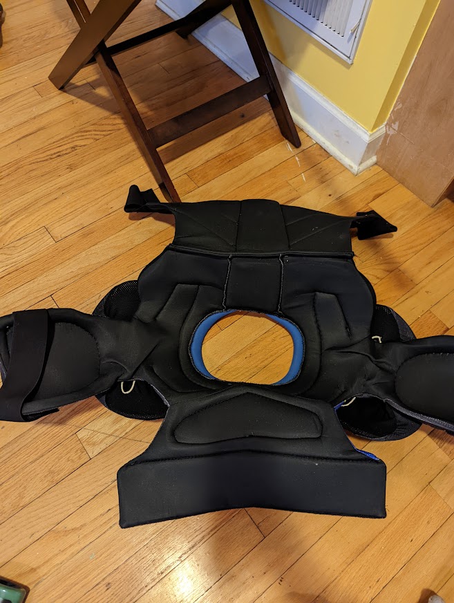 Used Cooper Techniflex Senior Extra Large Shoulder Pads SidelineSwap