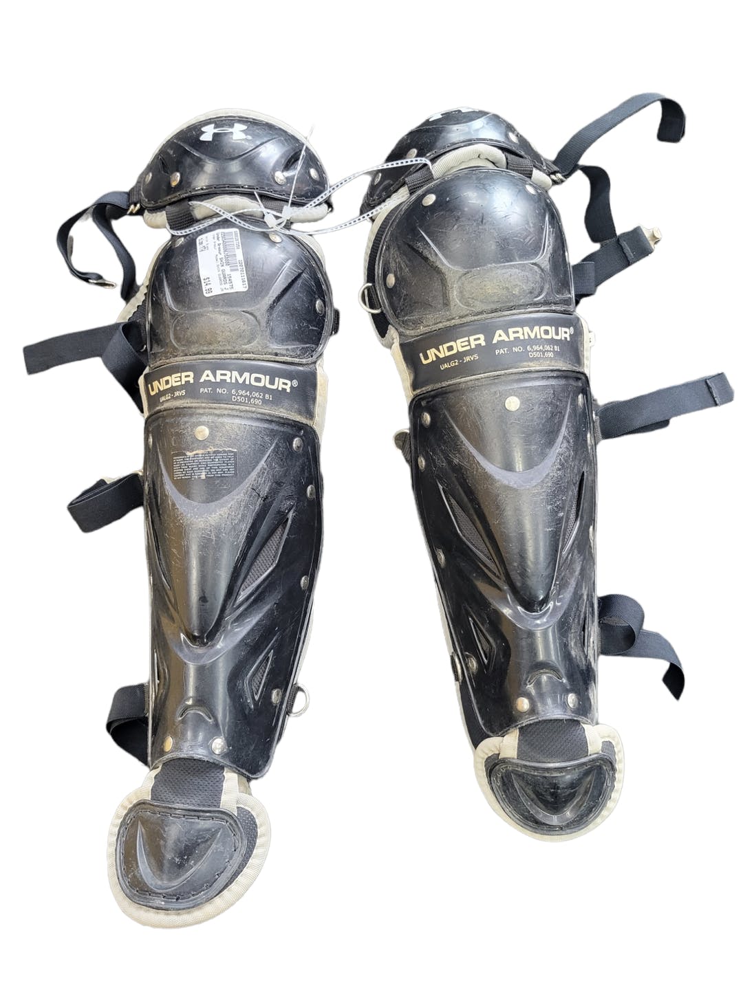 Used Under Armour Shin Guards Jr Youth Catcher's Equipment SidelineSwap