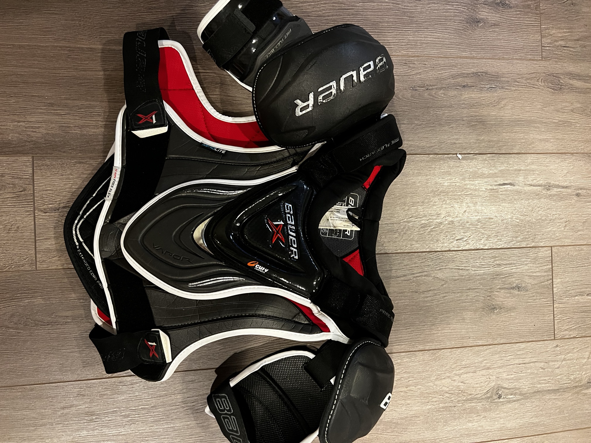 Senior Large Bauer Vapor 1X Shoulder Pads SidelineSwap