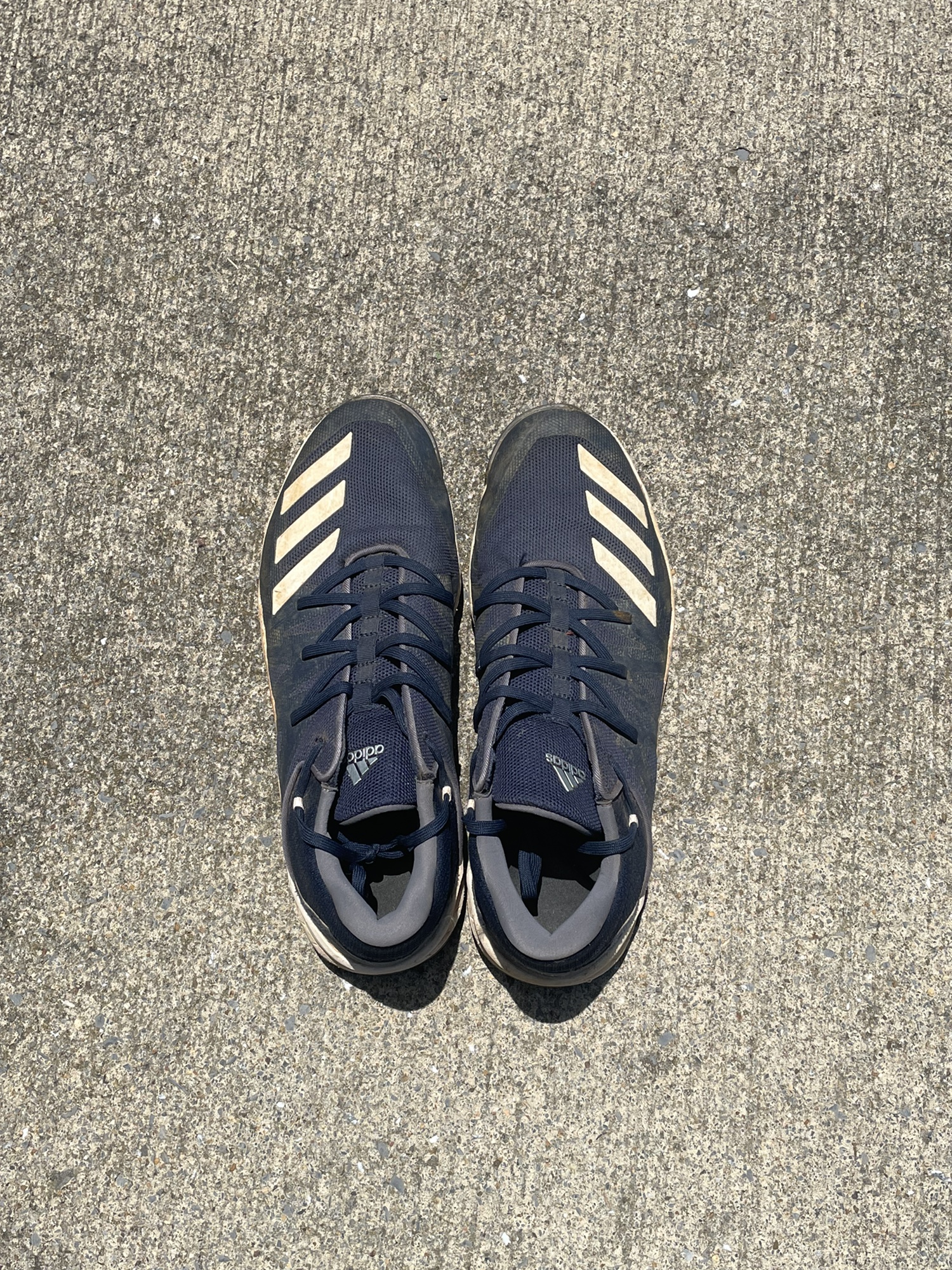 USED Adidas Baseball Navy Blue Turf Shoes (Size 12) SidelineSwap