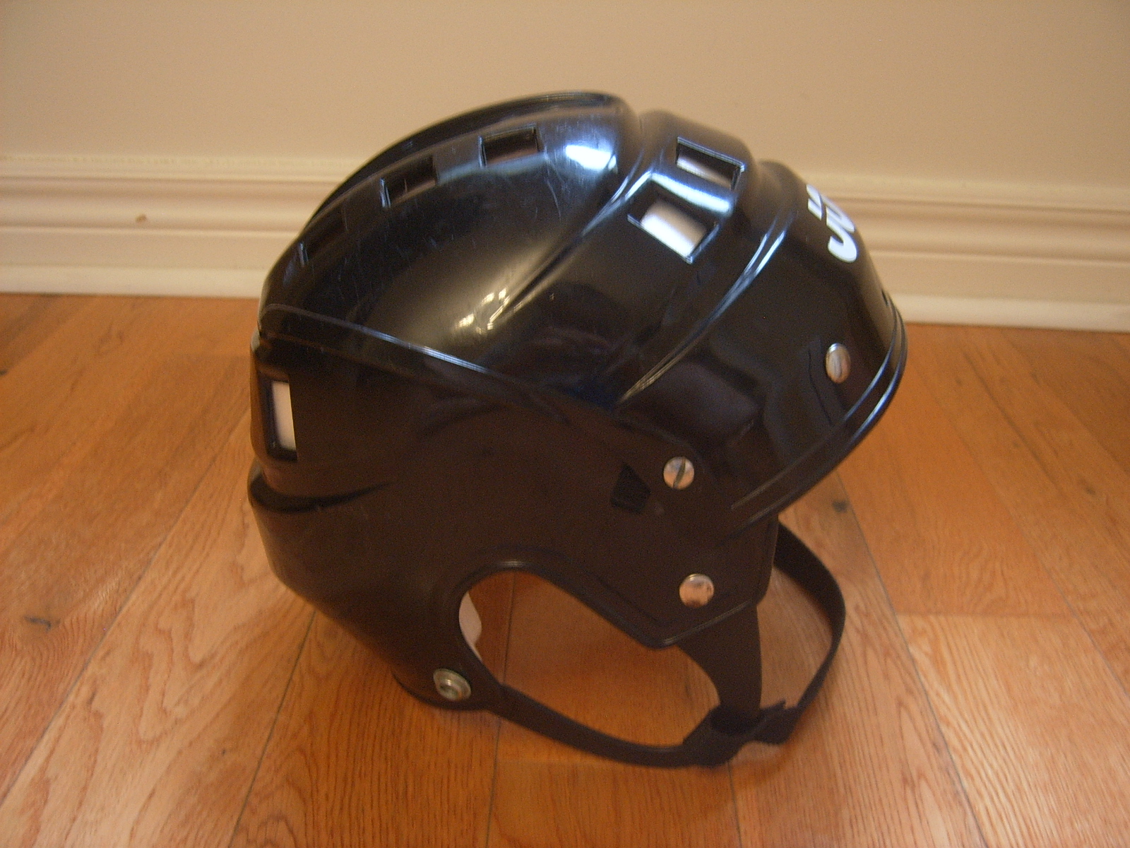 Hockey HelmetVintage JOFA 250 Black Hockey Helmet Gretzky style