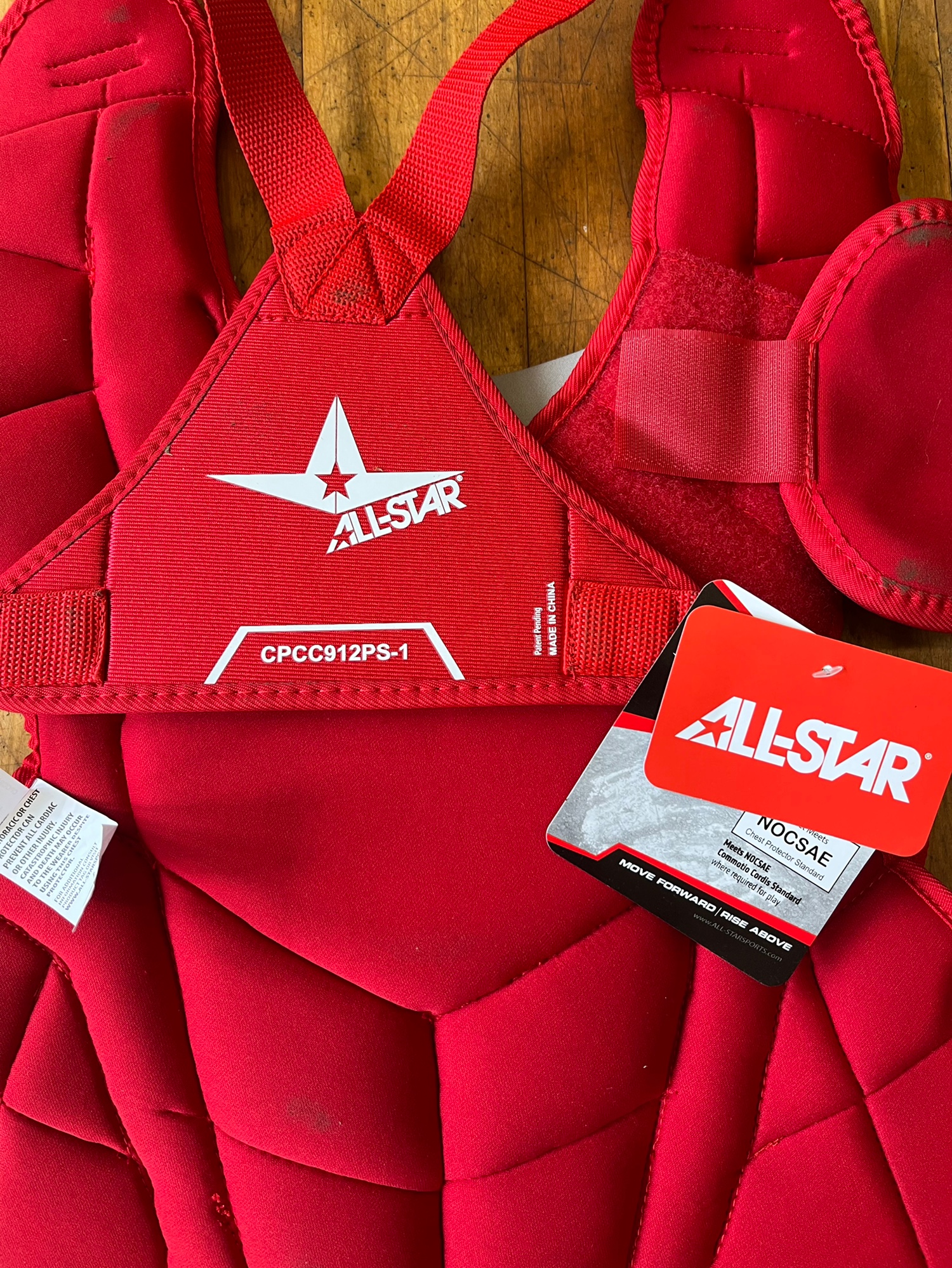 All Star Players series Catcher's Chest Protector SidelineSwap