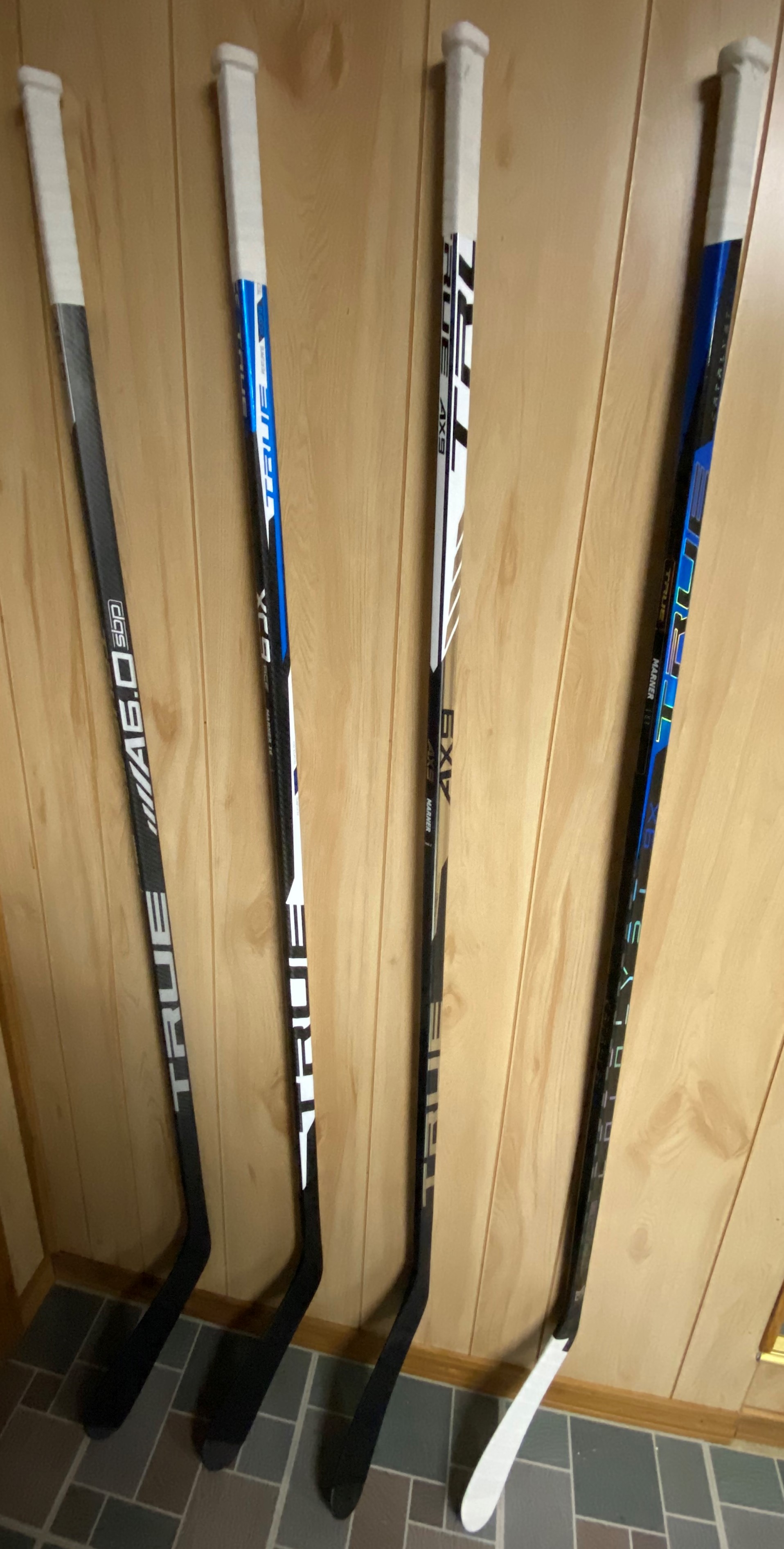 Mitchell "Mitch" Marner Pro Stock True Hockey Sticks Lot of 4 (A6.0