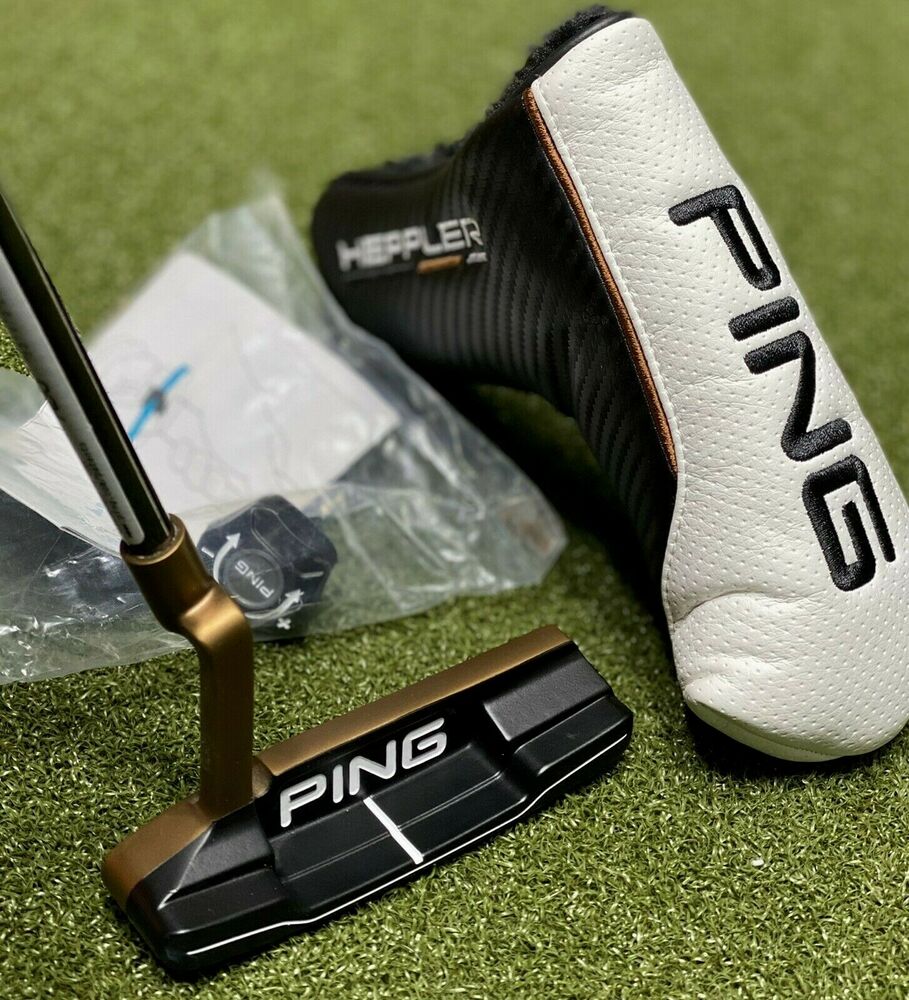 PING Heppler Anser 2 Blade Adjustable Length Putter w/ Cover & Tool