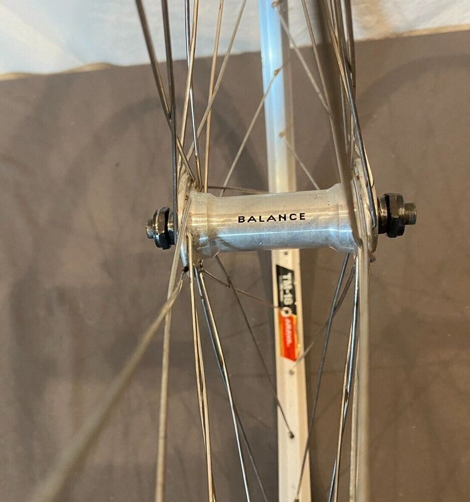 Vintage 26" 32Spoke Mountain Bike Wheelset Araya TM18 Rims Balance