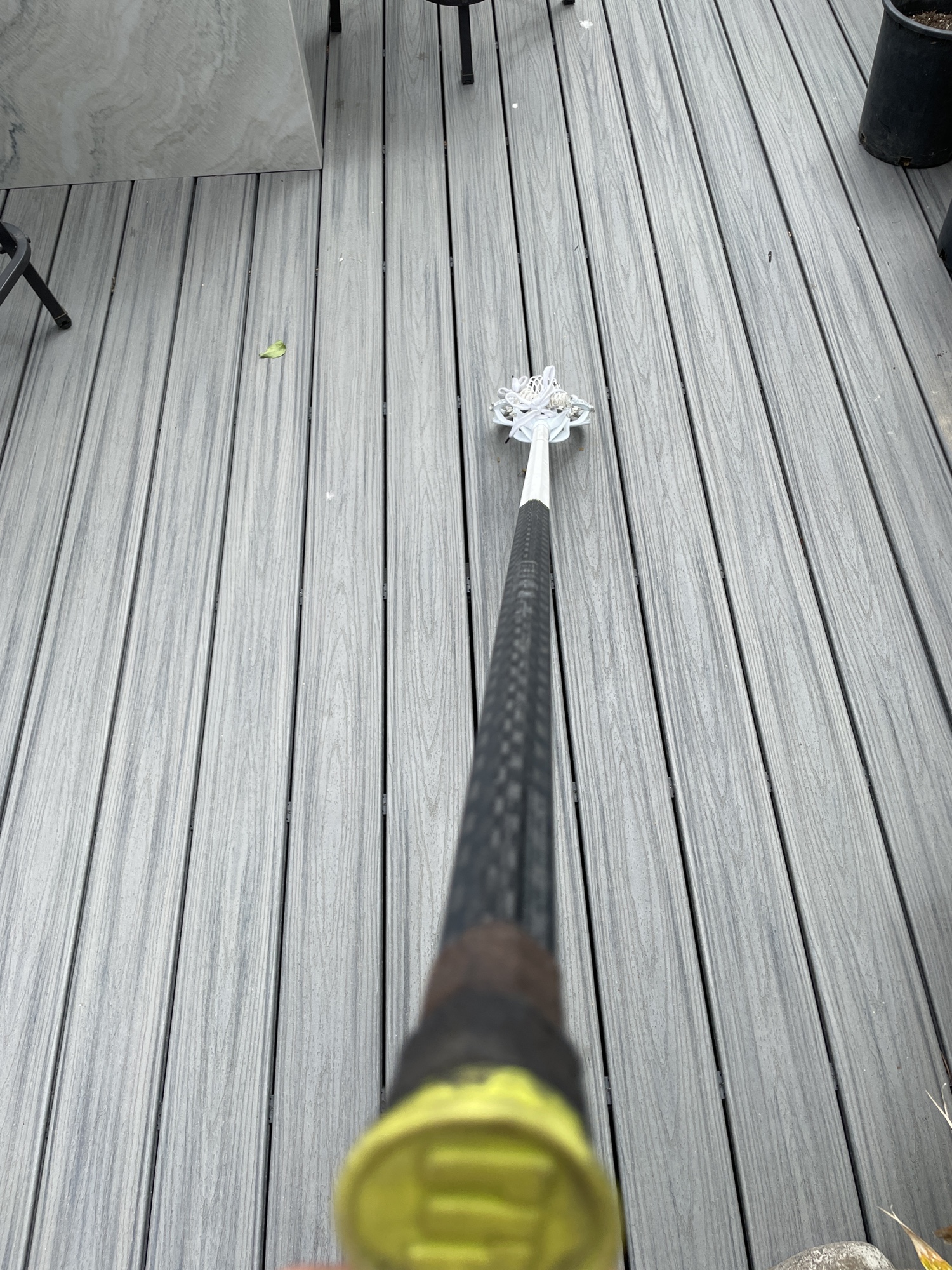 RARE White Epoch Dragonfly Lacrosse Defense Stick SidelineSwap