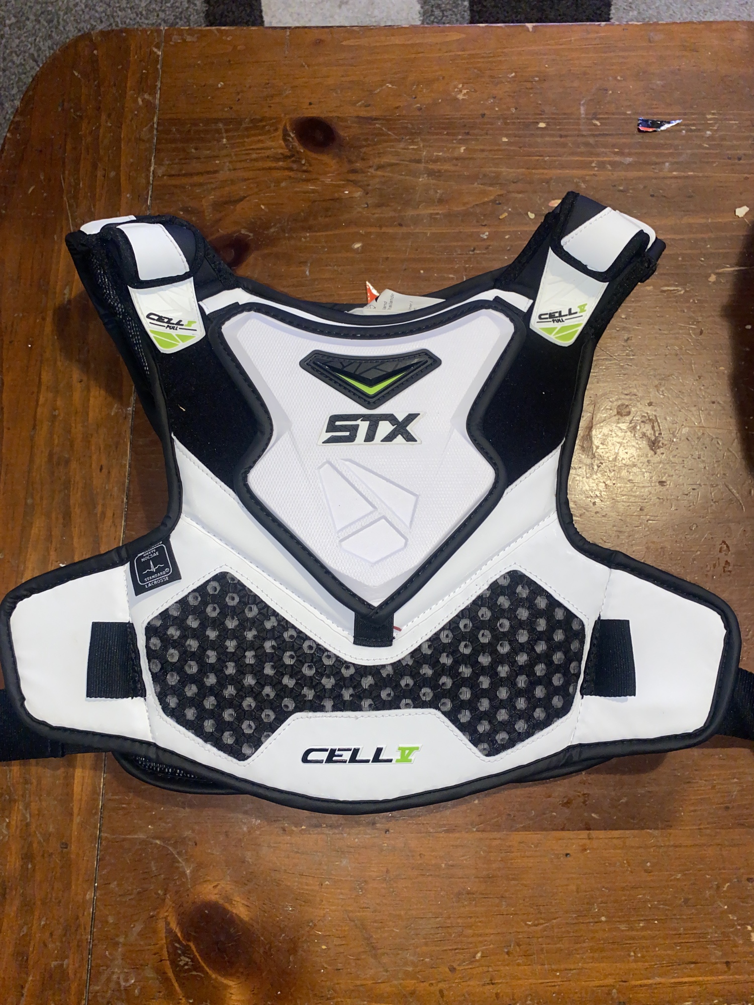 New Large STX Cell V Shoulder Pads SidelineSwap