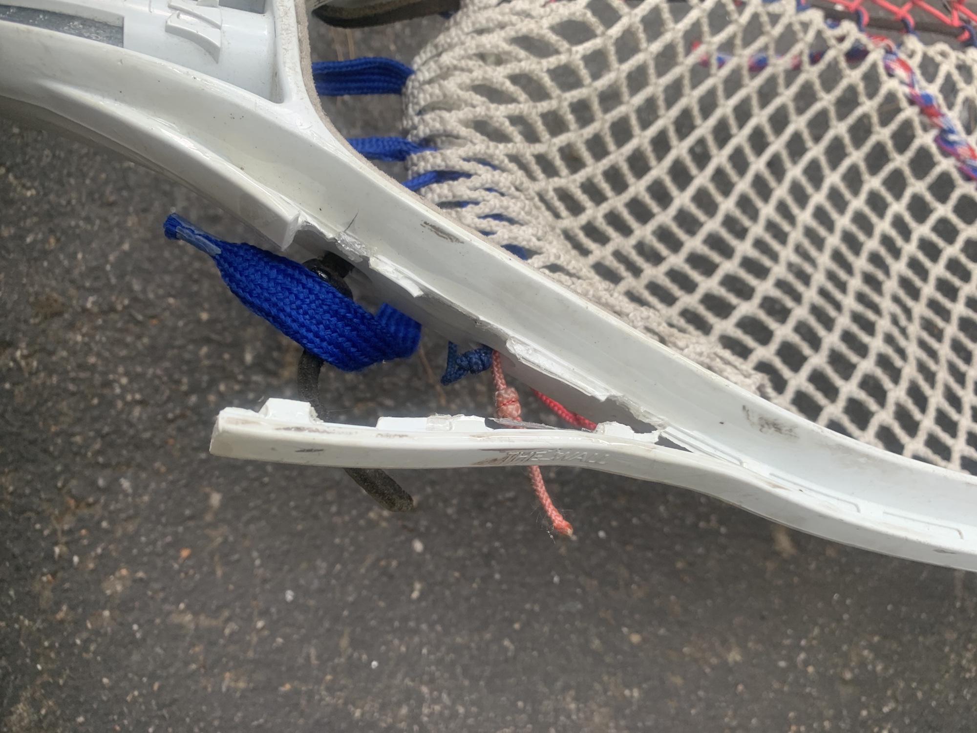 Warrior BOX lacrosse THE WALL goalie stick SidelineSwap