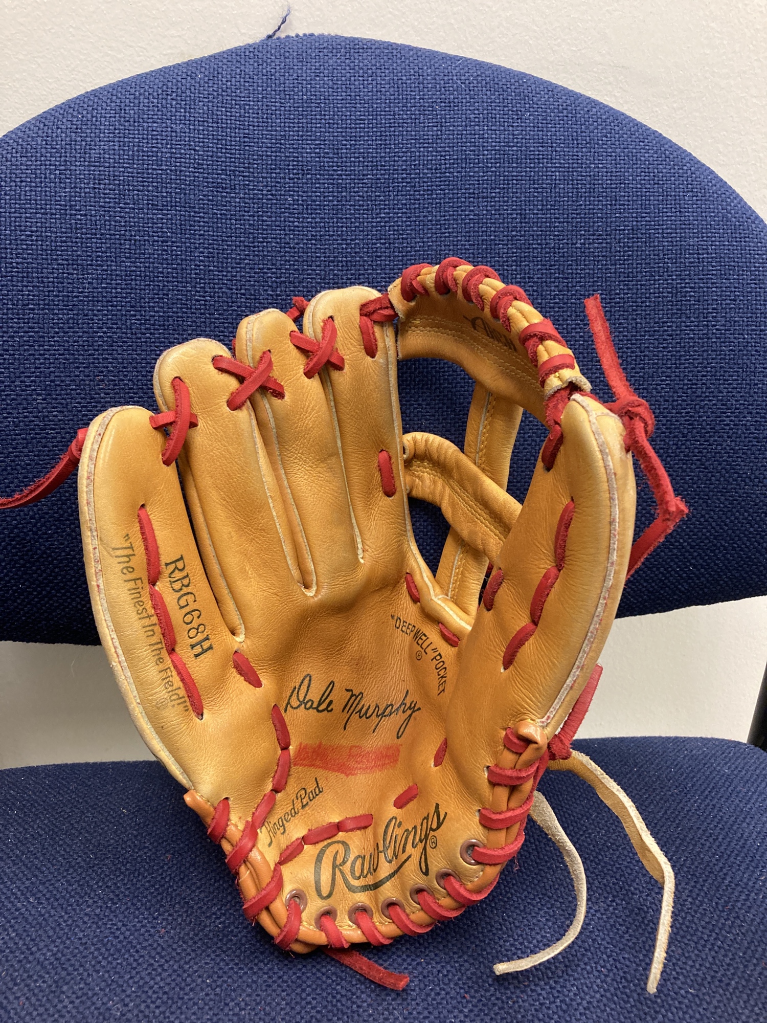 Relaced/reconditioned LHT 12’ Youth Outfield Glove SidelineSwap