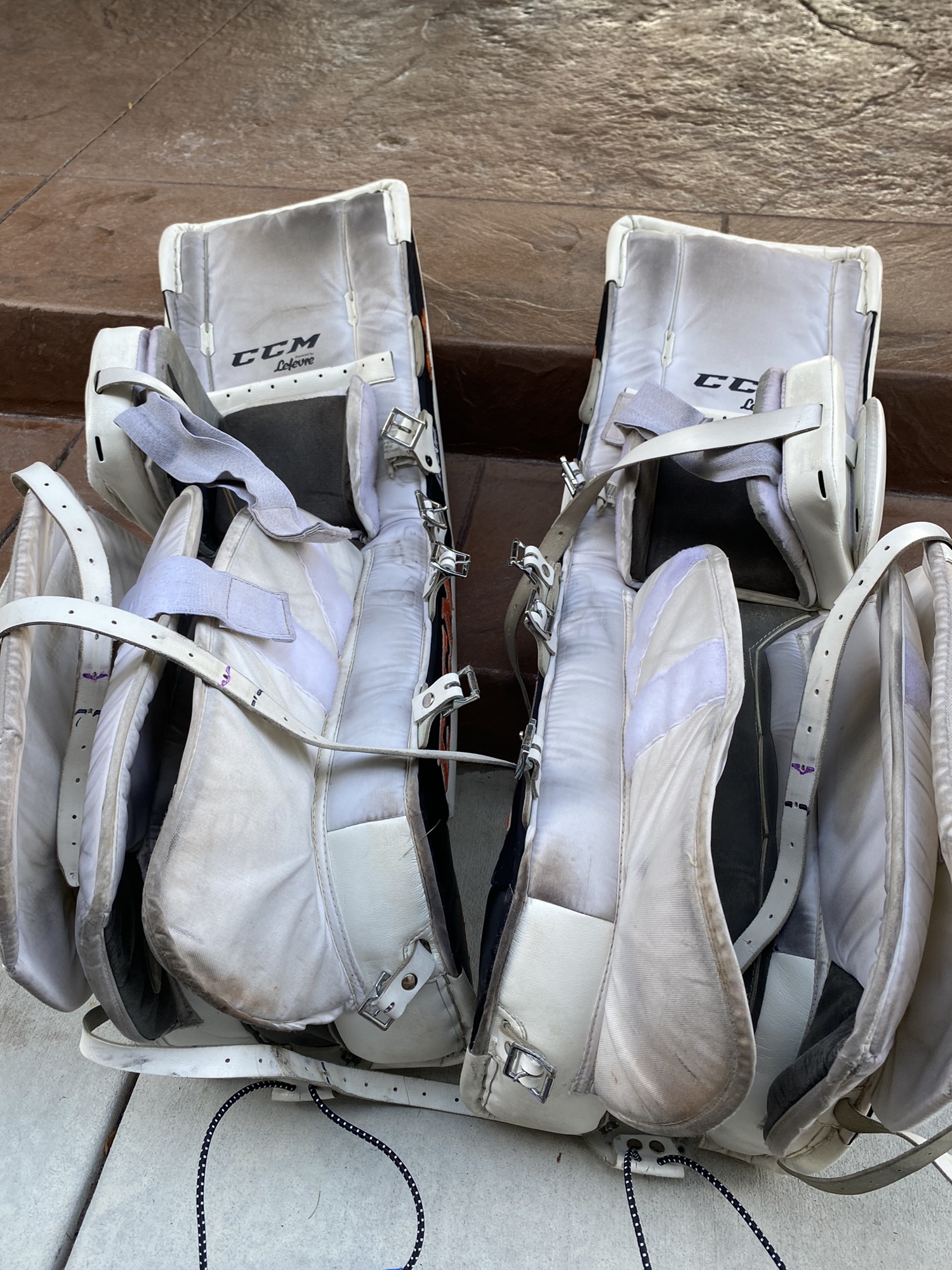 36+1” Regular Retro Flex Lefevre Goalie Full Set SidelineSwap