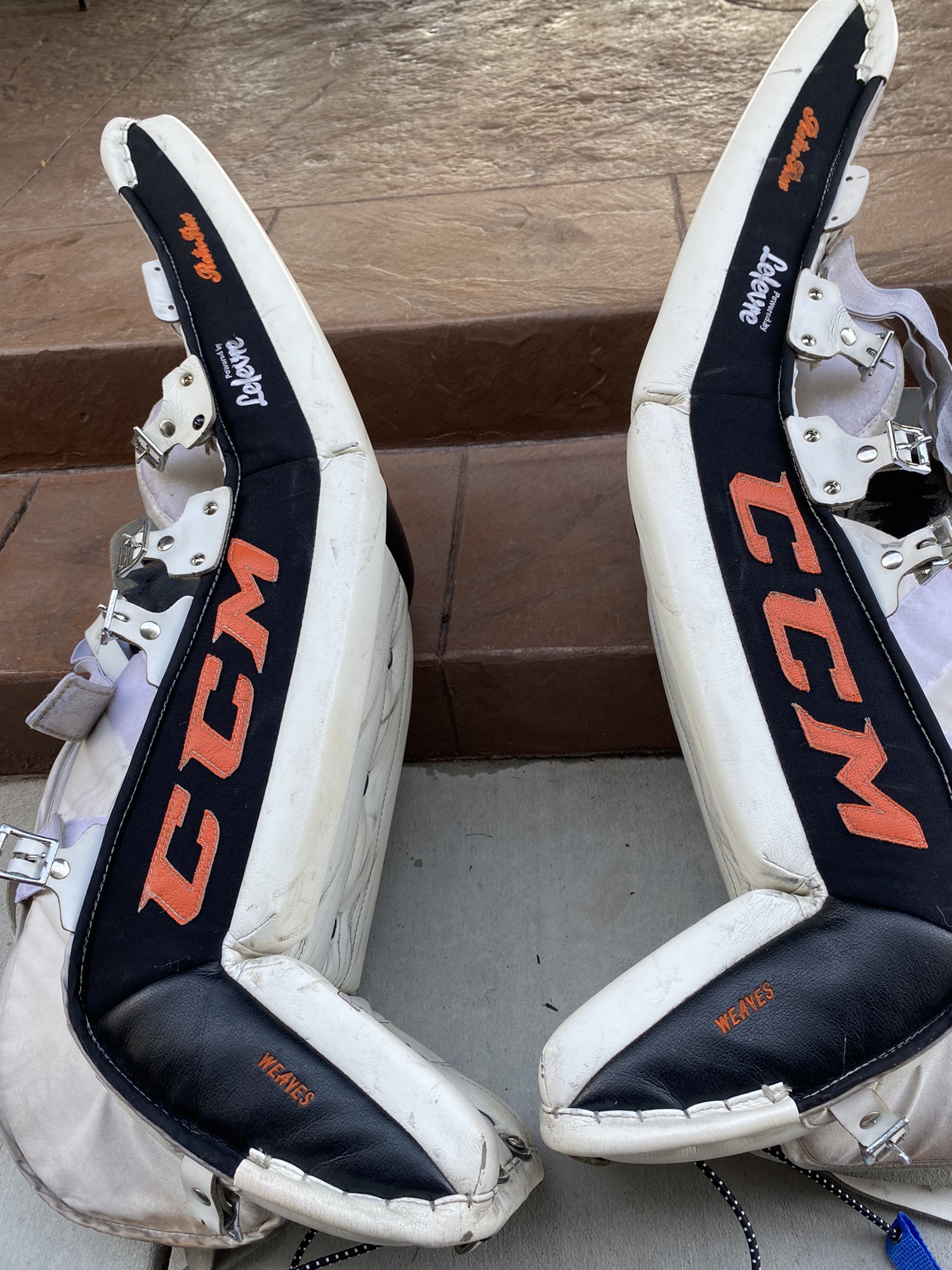 36+1” Regular Retro Flex Lefevre Goalie Full Set SidelineSwap