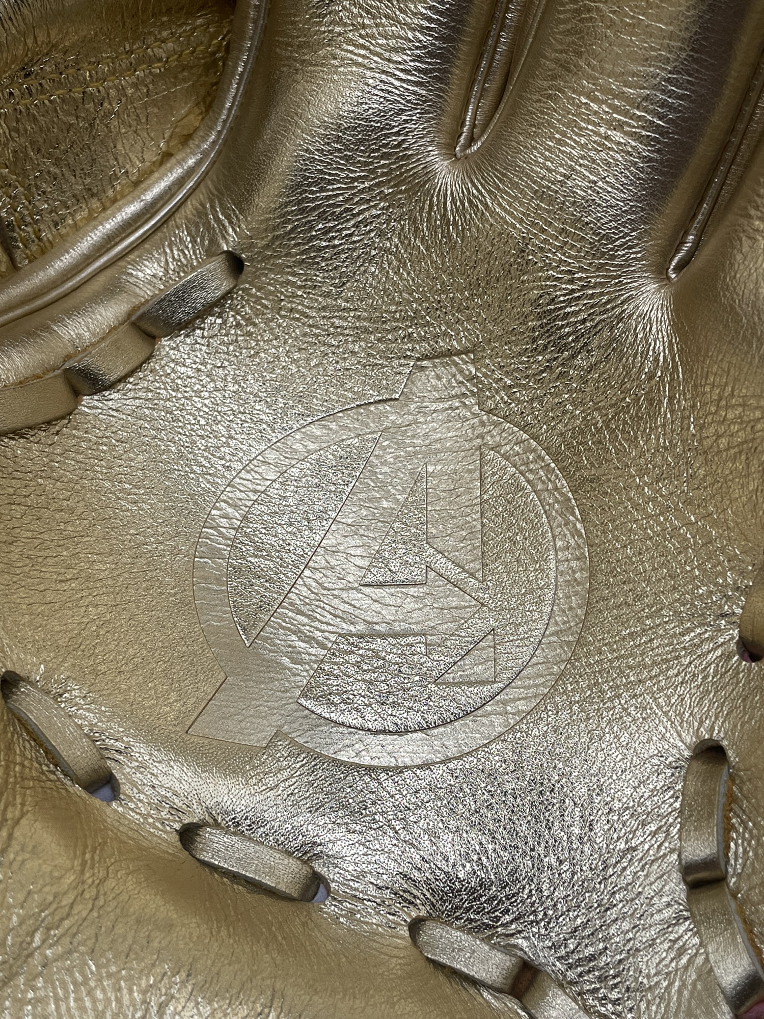 New Kip Leather Baseball Glove Custom Inspired Avengers Sample