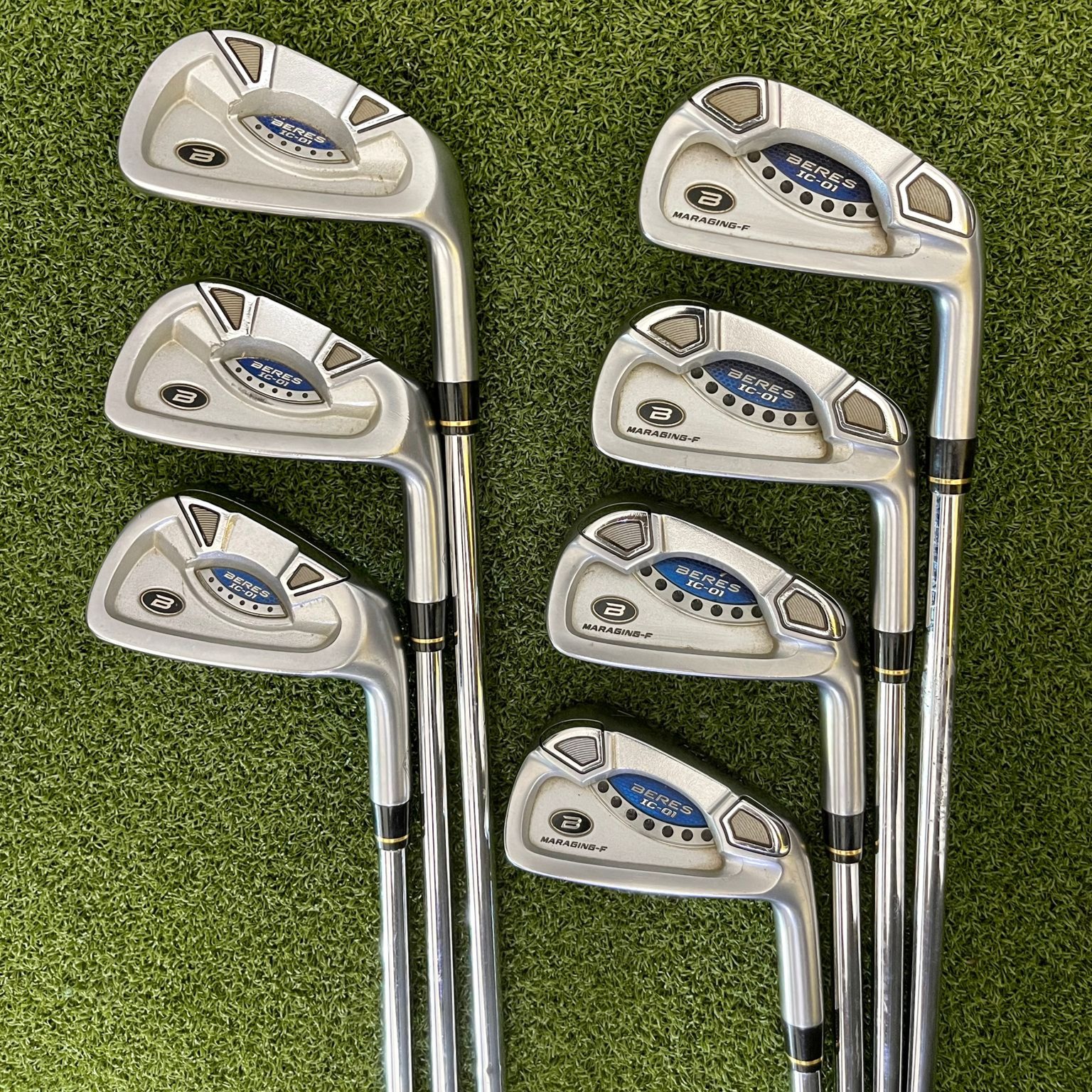 Honma Beres IC01 410 Iron Set, RH, N.S. PRO 950GH Regular Steel ShaftsGreat! SidelineSwap
