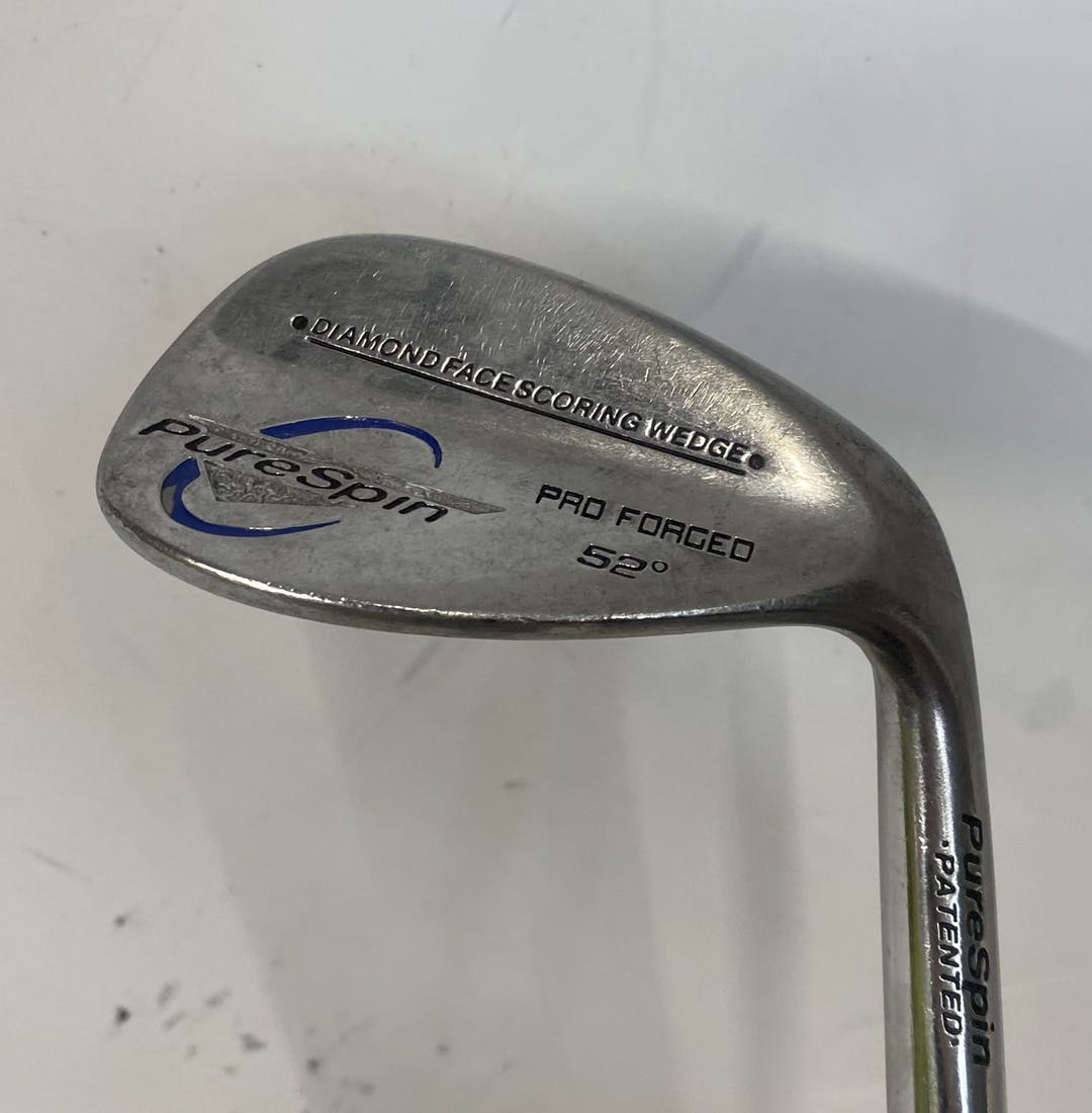 Used Pure Spin Gap Approach Wedge Regular Flex Steel Shaft Wedges