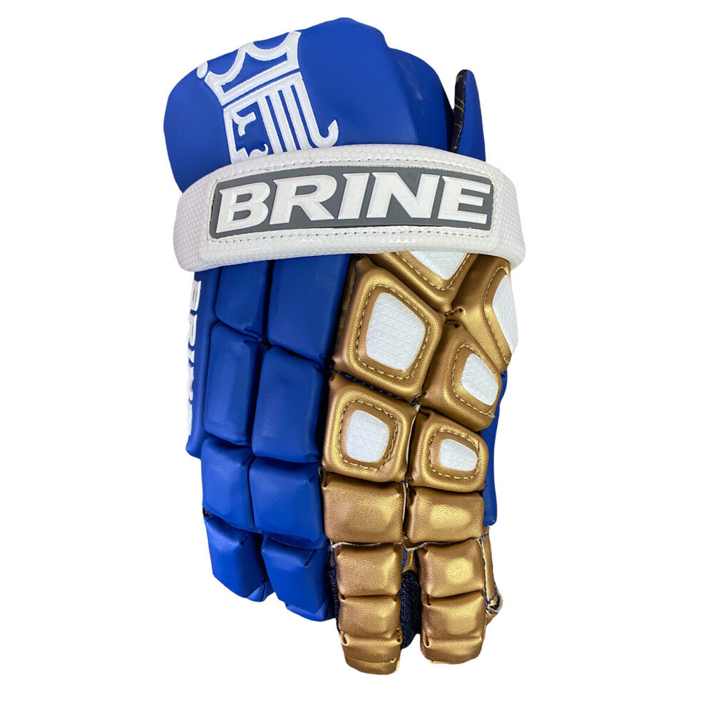 Brine Clutch Elite Pro Lacrosse Goalie Gloves (New) Charlotte Hounds