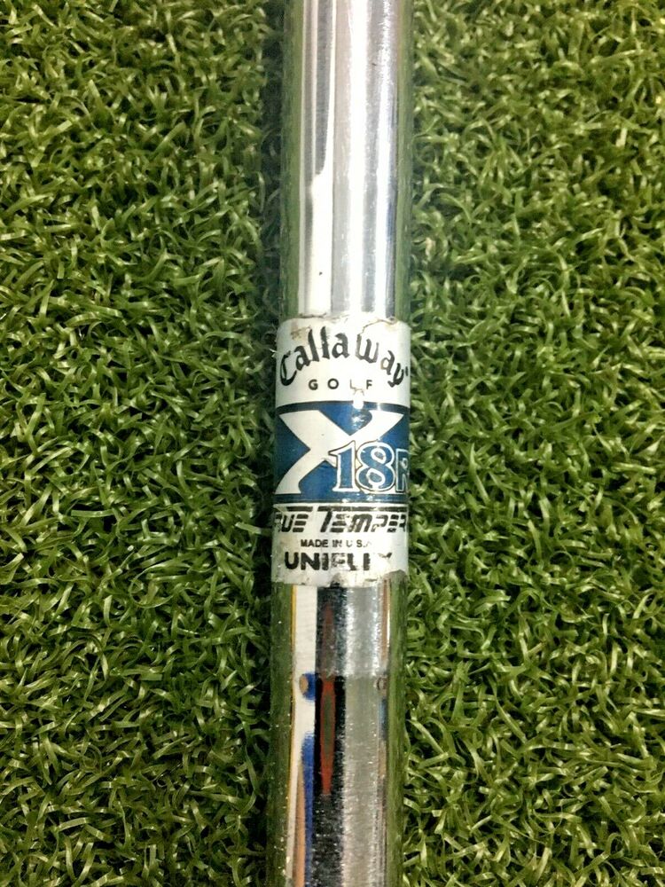 Callaway X18 6 Iron / RH / X18R Uniflex Steel 37.5" / Nice Grip