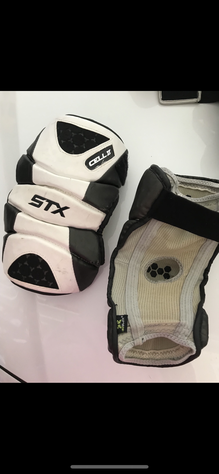 Stx cell 2 lacrosse elbow pads SidelineSwap