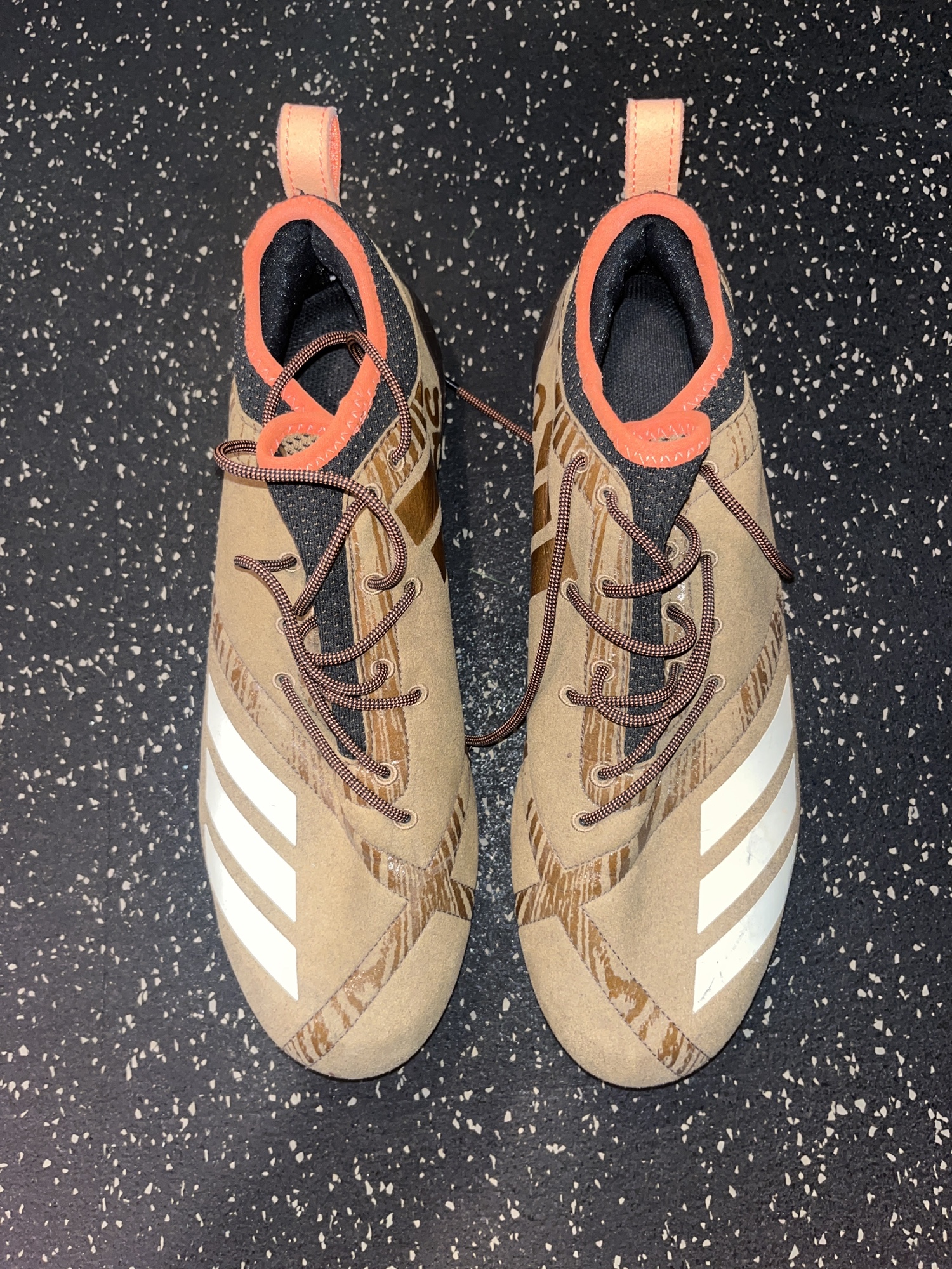 Brown Men's Molded Cleats Adidas Cleats SidelineSwap